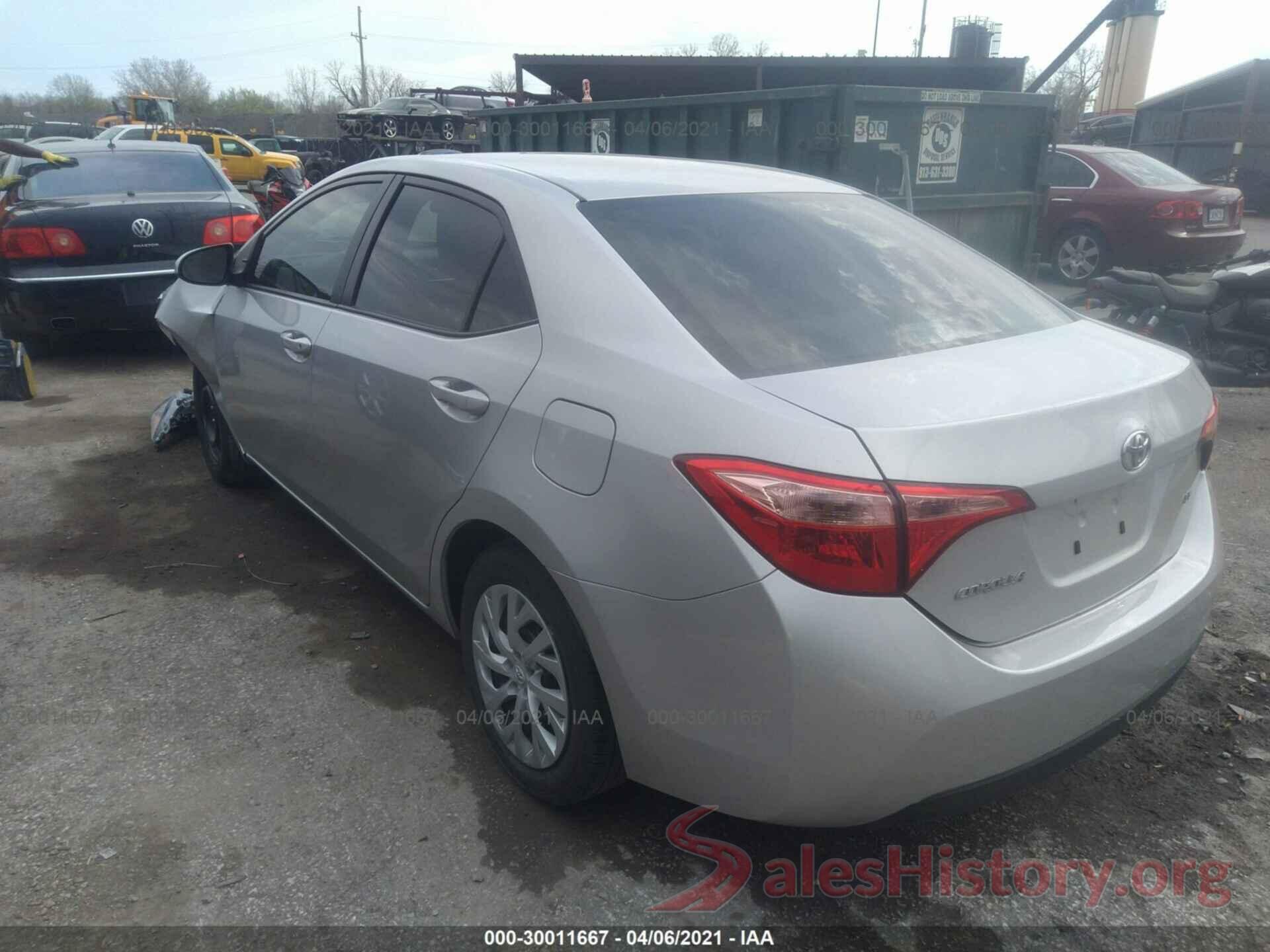 5YFBURHE1JP799845 2018 TOYOTA COROLLA