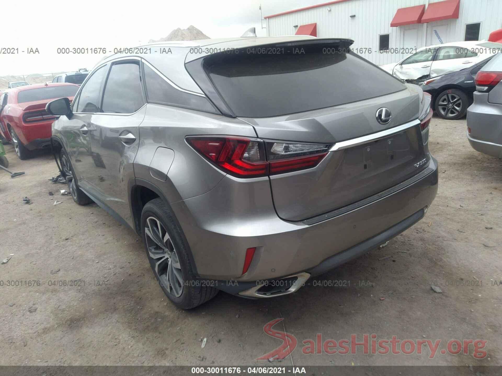 2T2ZZMCA4HC043357 2017 LEXUS RX