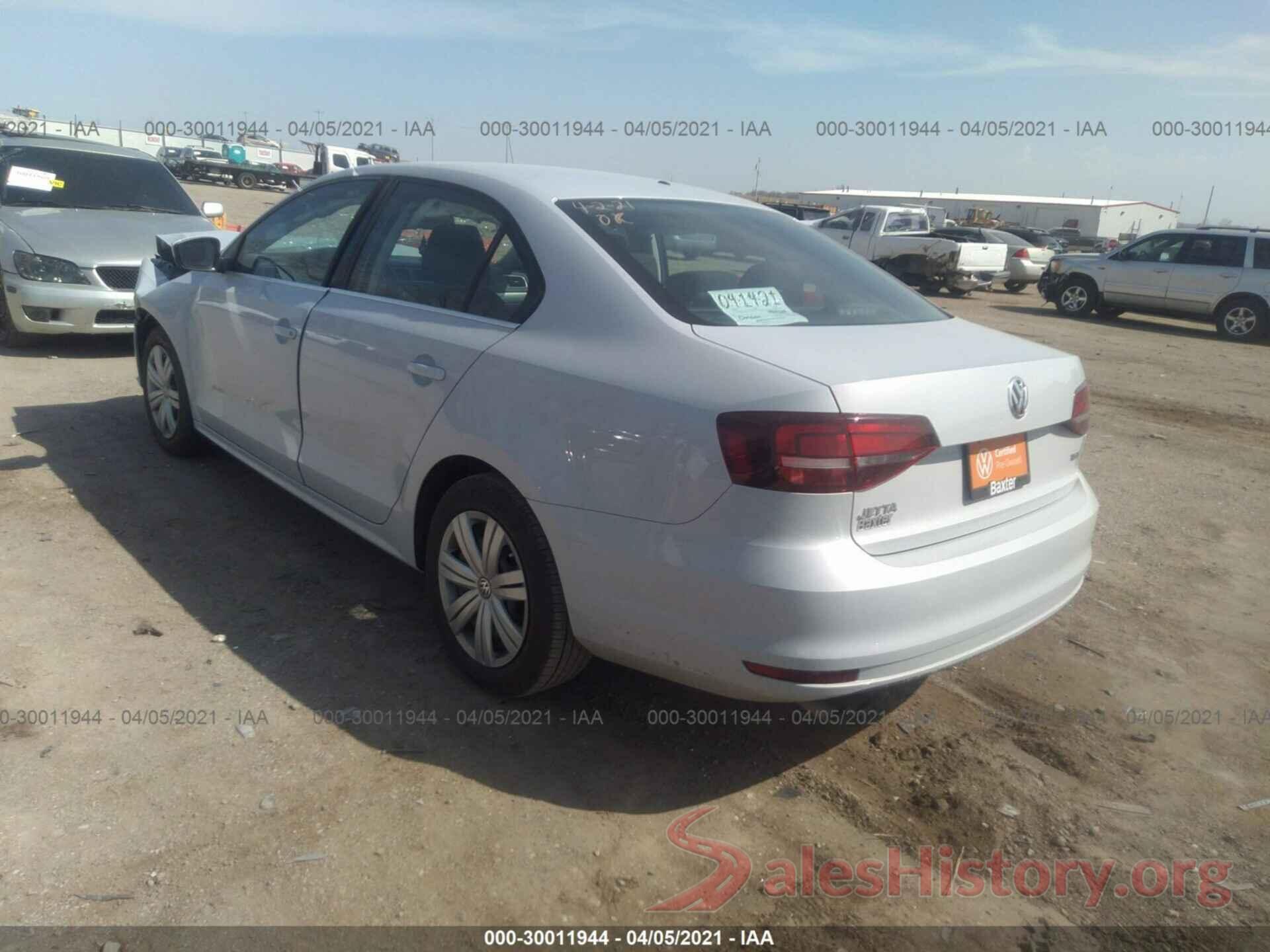 3VW167AJ2HM333499 2017 VOLKSWAGEN JETTA