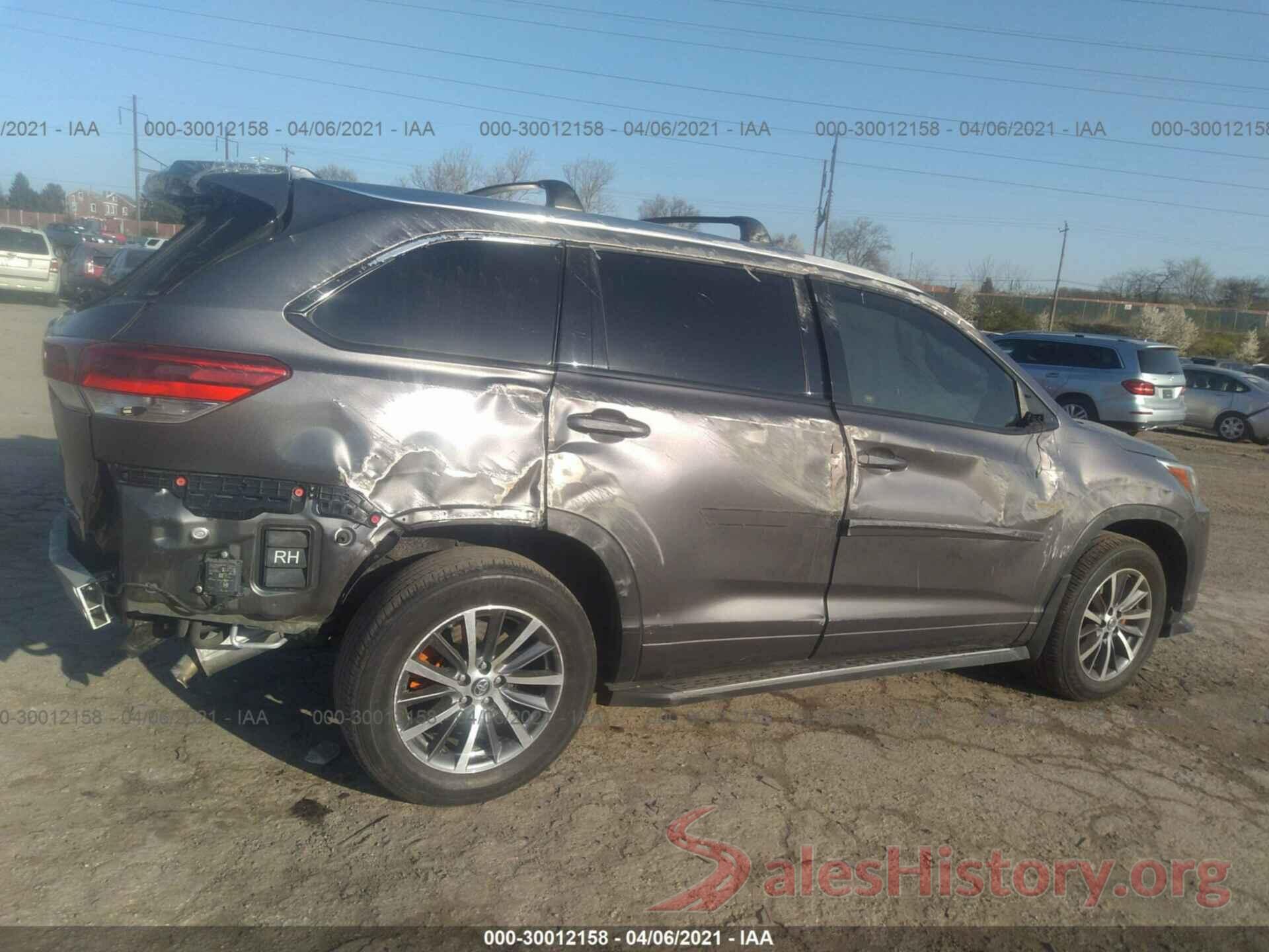 5TDJZRFH1HS472597 2017 TOYOTA HIGHLANDER