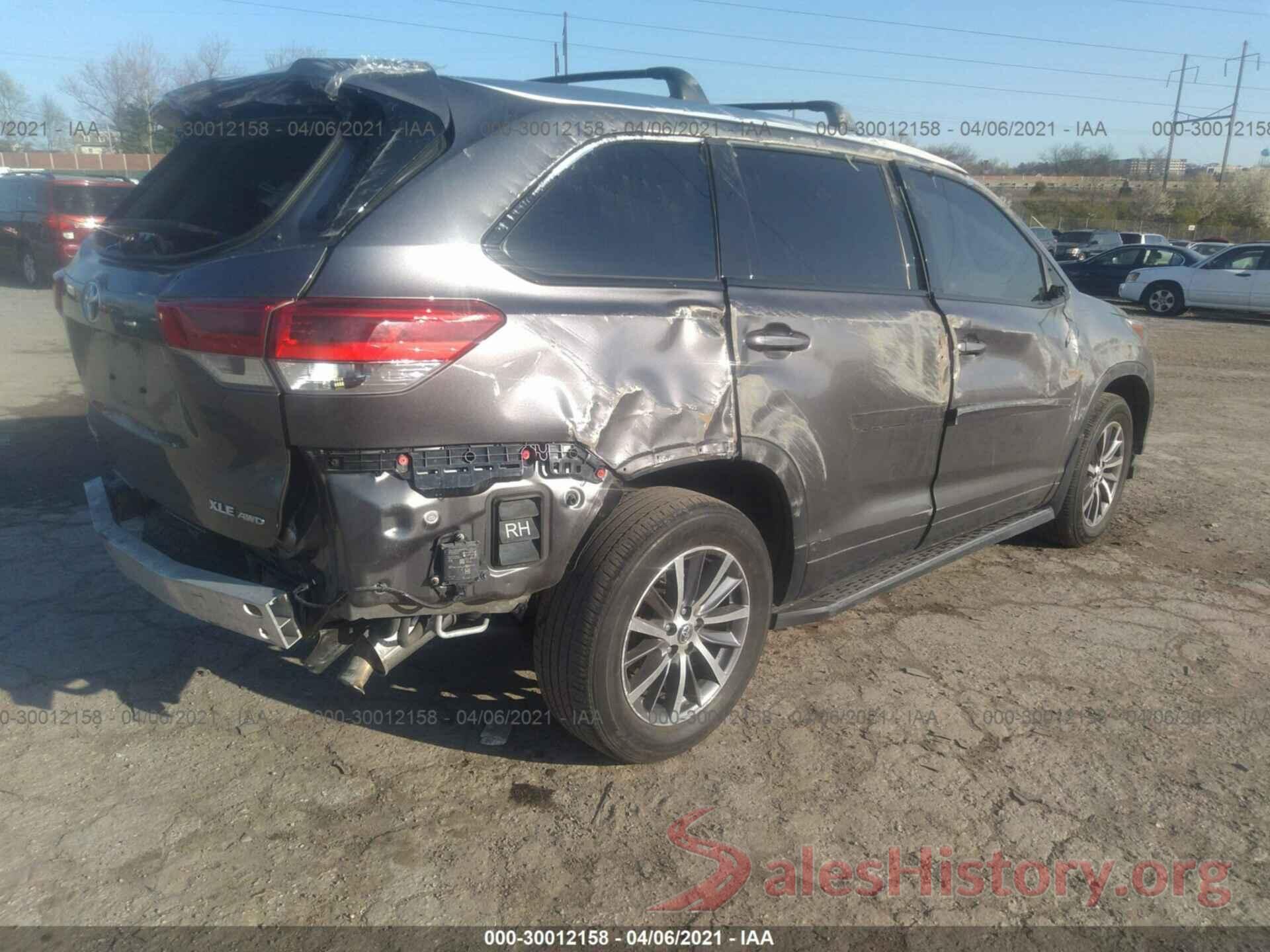 5TDJZRFH1HS472597 2017 TOYOTA HIGHLANDER