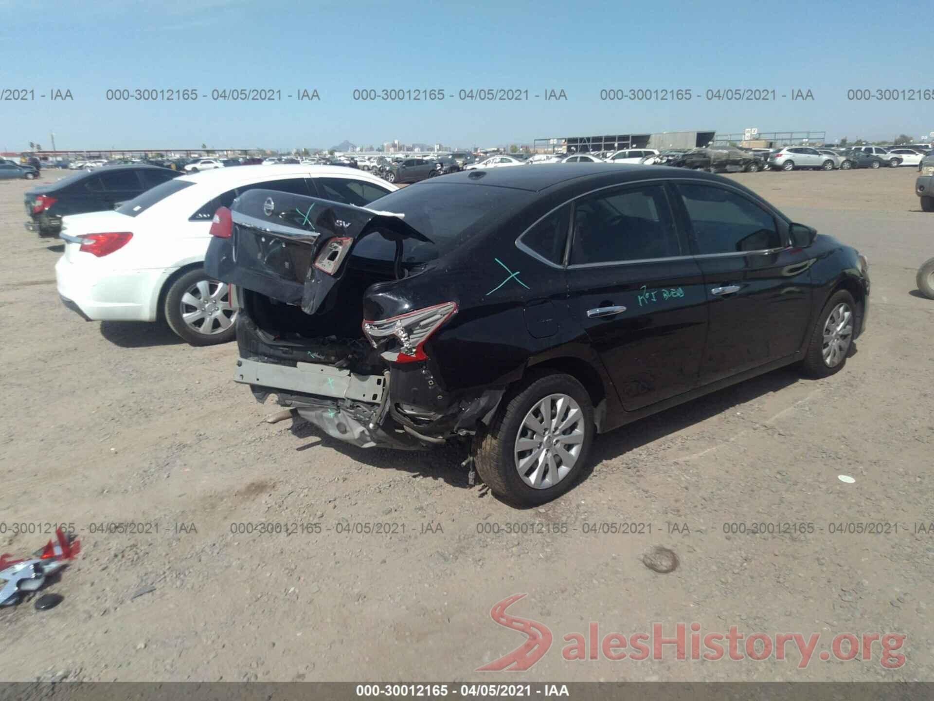 3N1AB7AP7HY353861 2017 NISSAN SENTRA