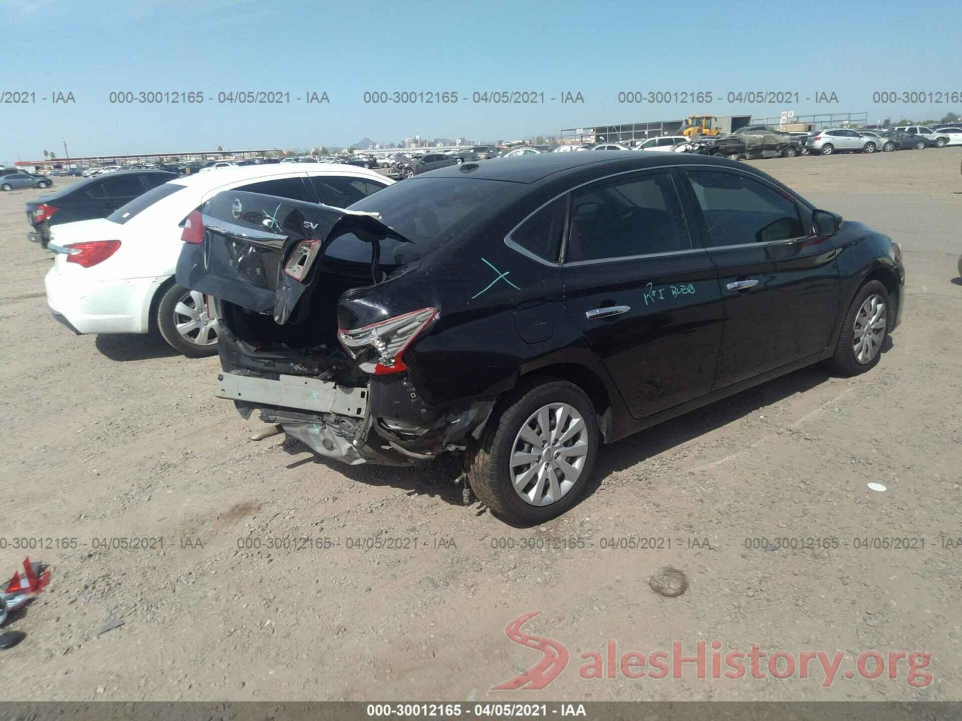 3N1AB7AP7HY353861 2017 NISSAN SENTRA