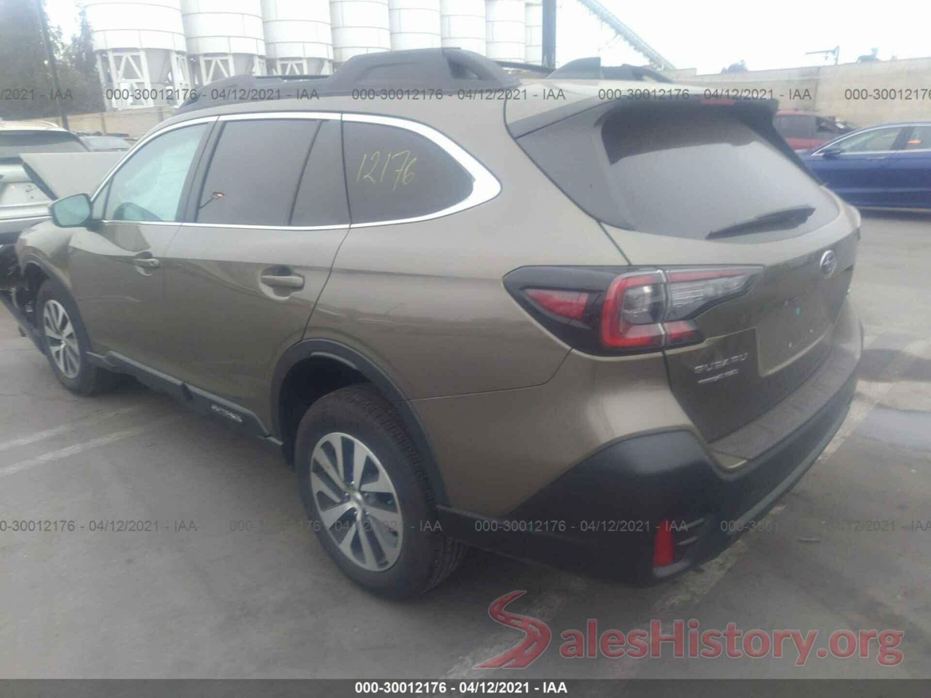 4S4BTAEC4L3164519 2020 SUBARU OUTBACK