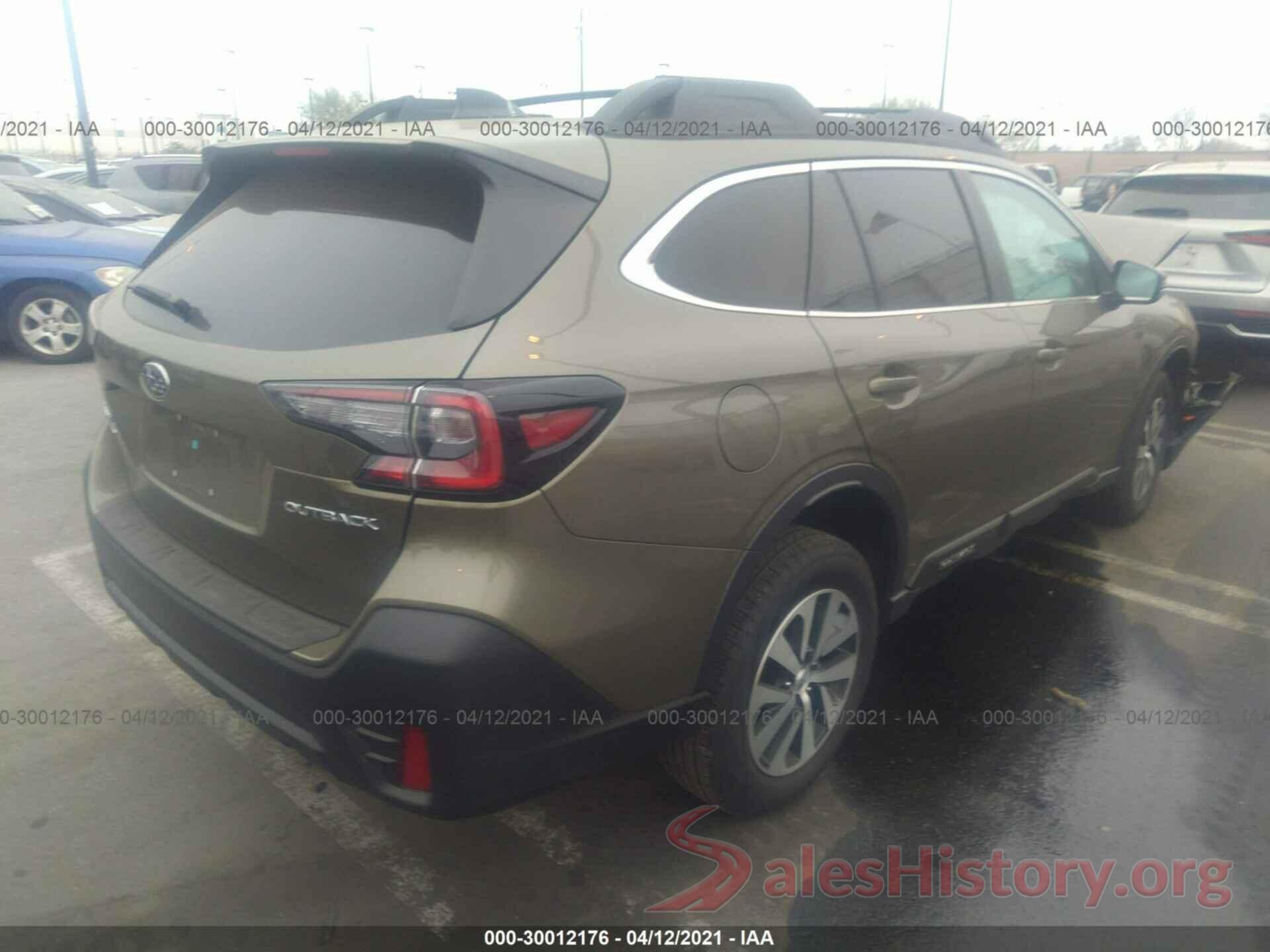 4S4BTAEC4L3164519 2020 SUBARU OUTBACK