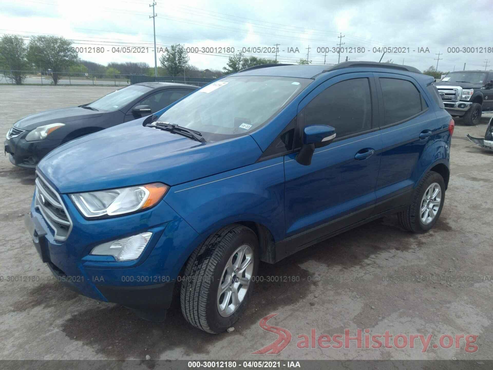 MAJ3S2GE2LC368015 2020 FORD ECOSPORT