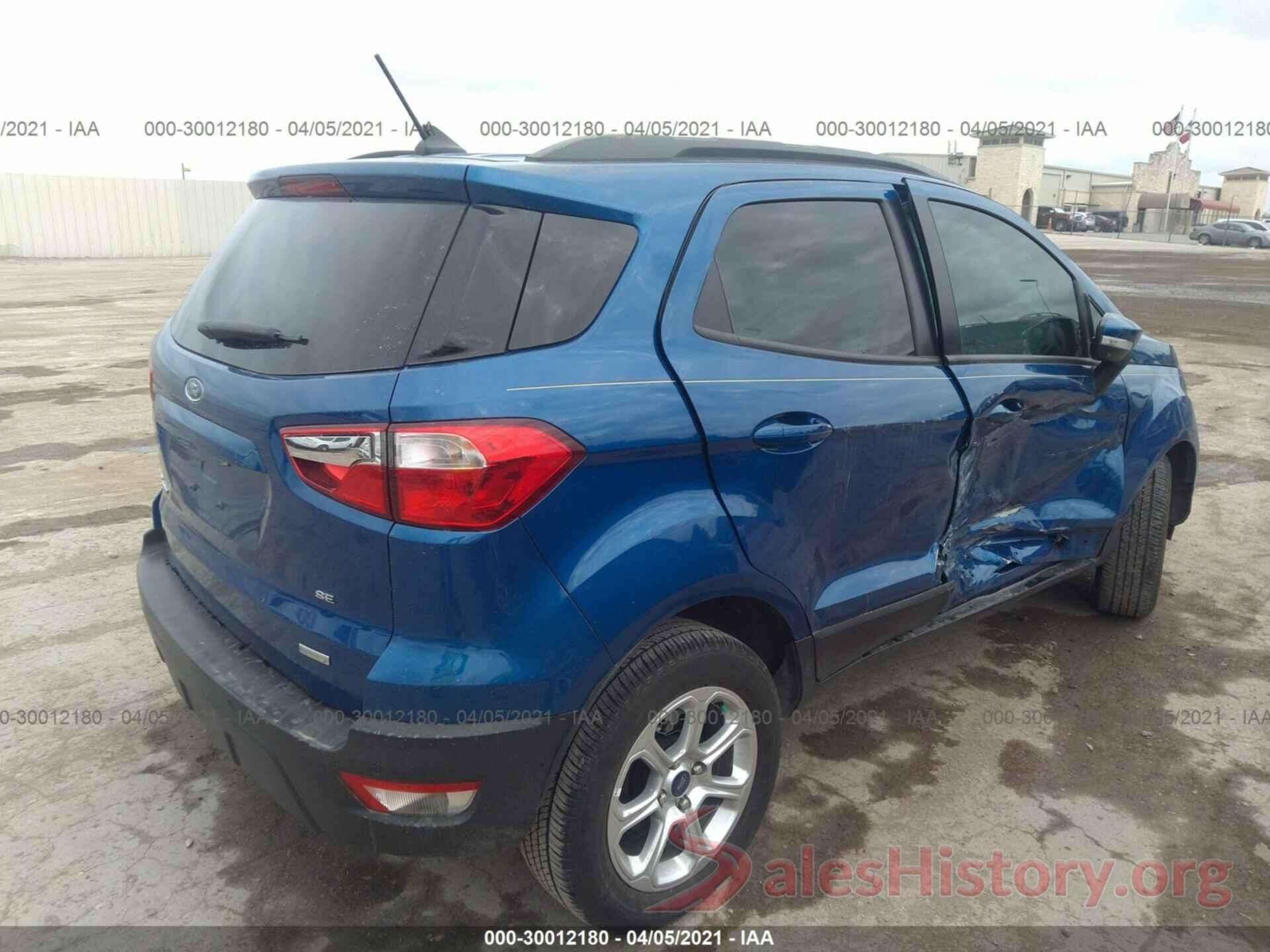 MAJ3S2GE2LC368015 2020 FORD ECOSPORT