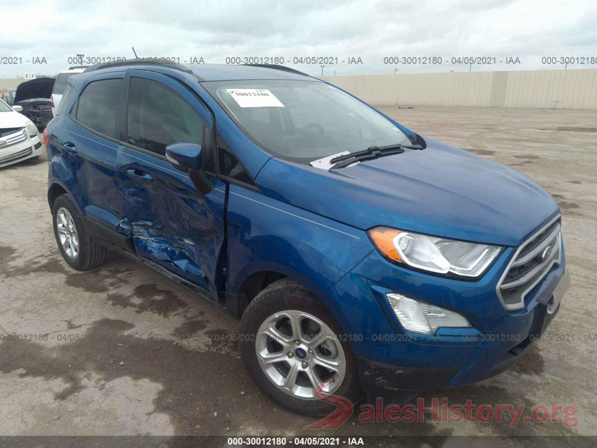 MAJ3S2GE2LC368015 2020 FORD ECOSPORT