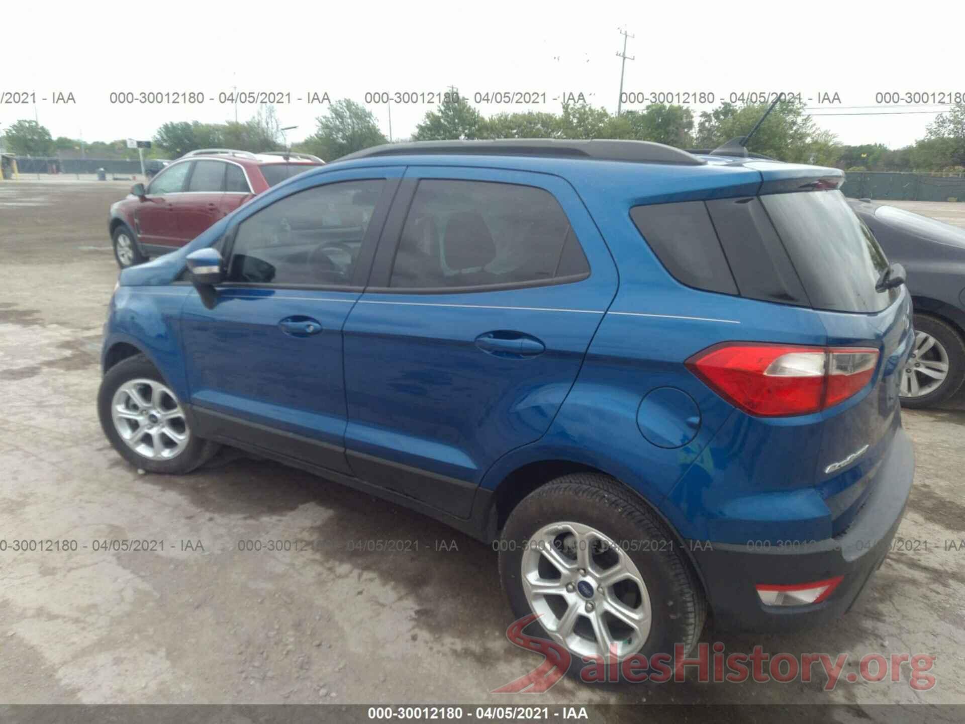 MAJ3S2GE2LC368015 2020 FORD ECOSPORT