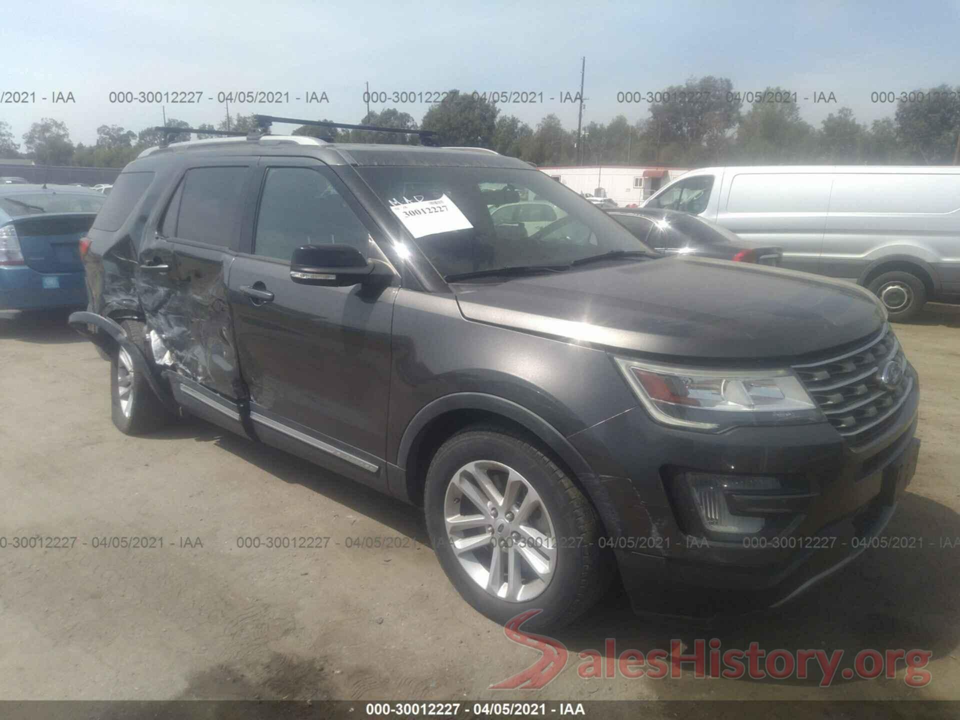 1FM5K7D89HGA75982 2017 FORD EXPLORER