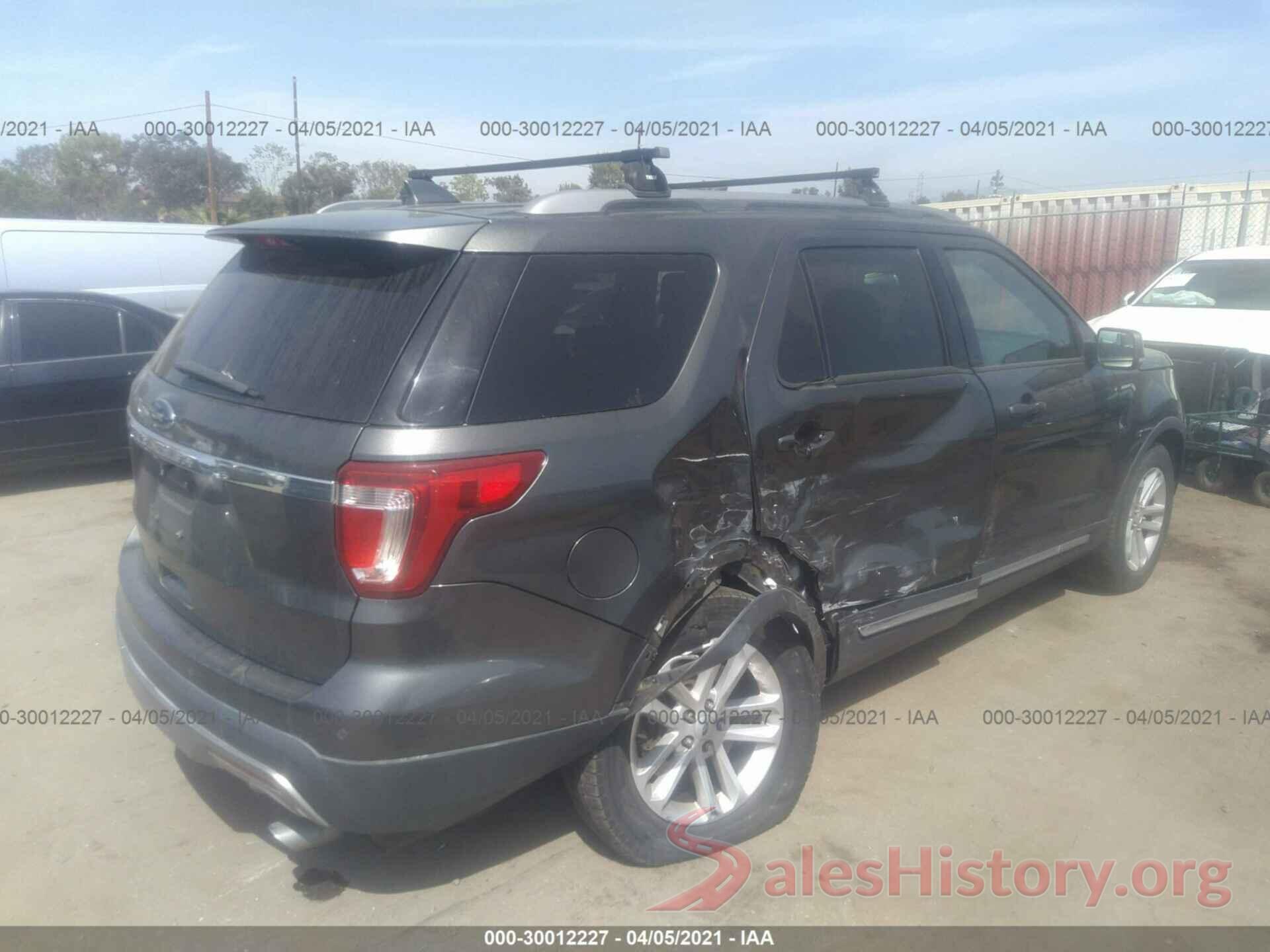 1FM5K7D89HGA75982 2017 FORD EXPLORER