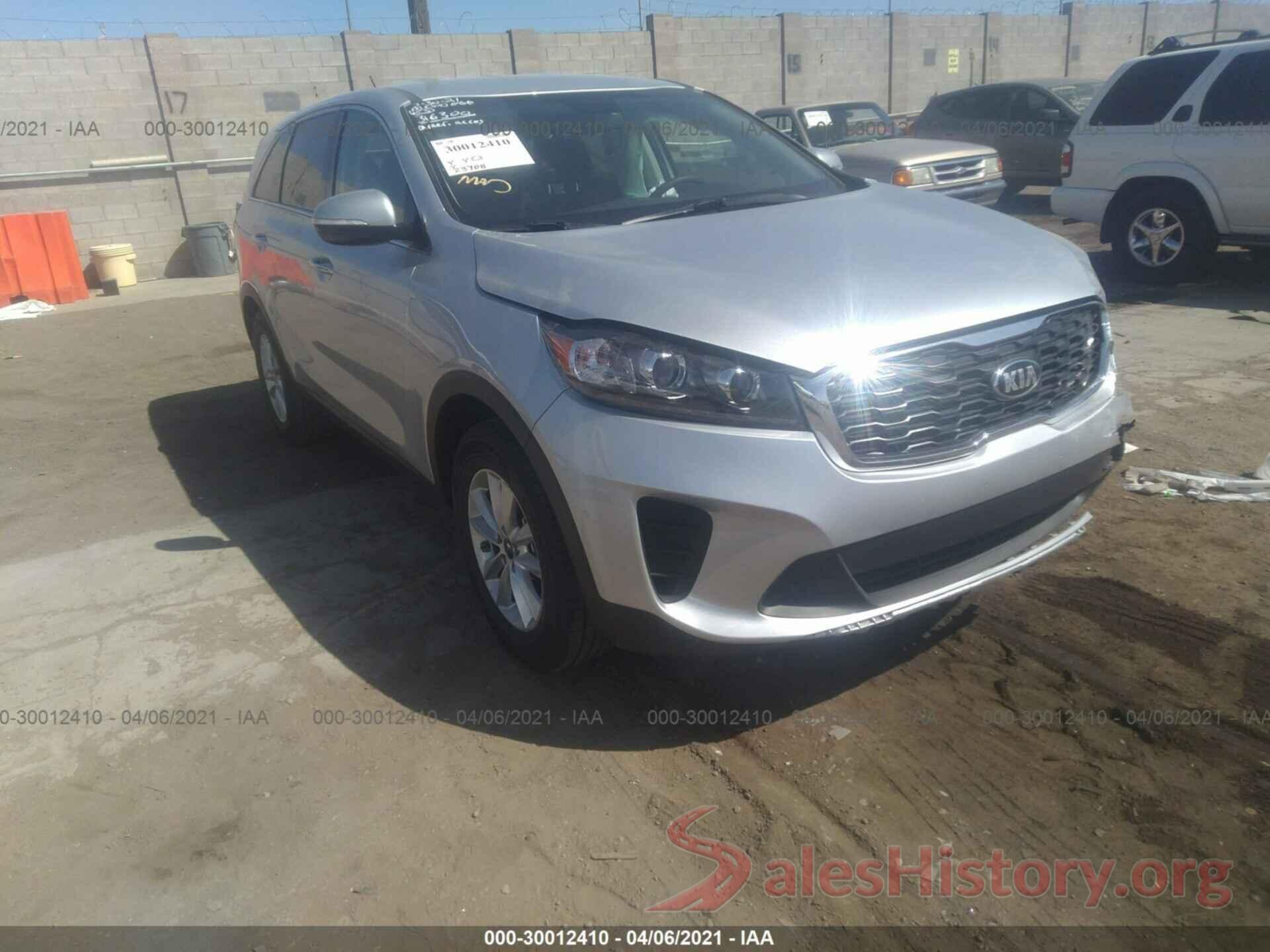 5XYPG4A39KG478117 2019 KIA SORENTO