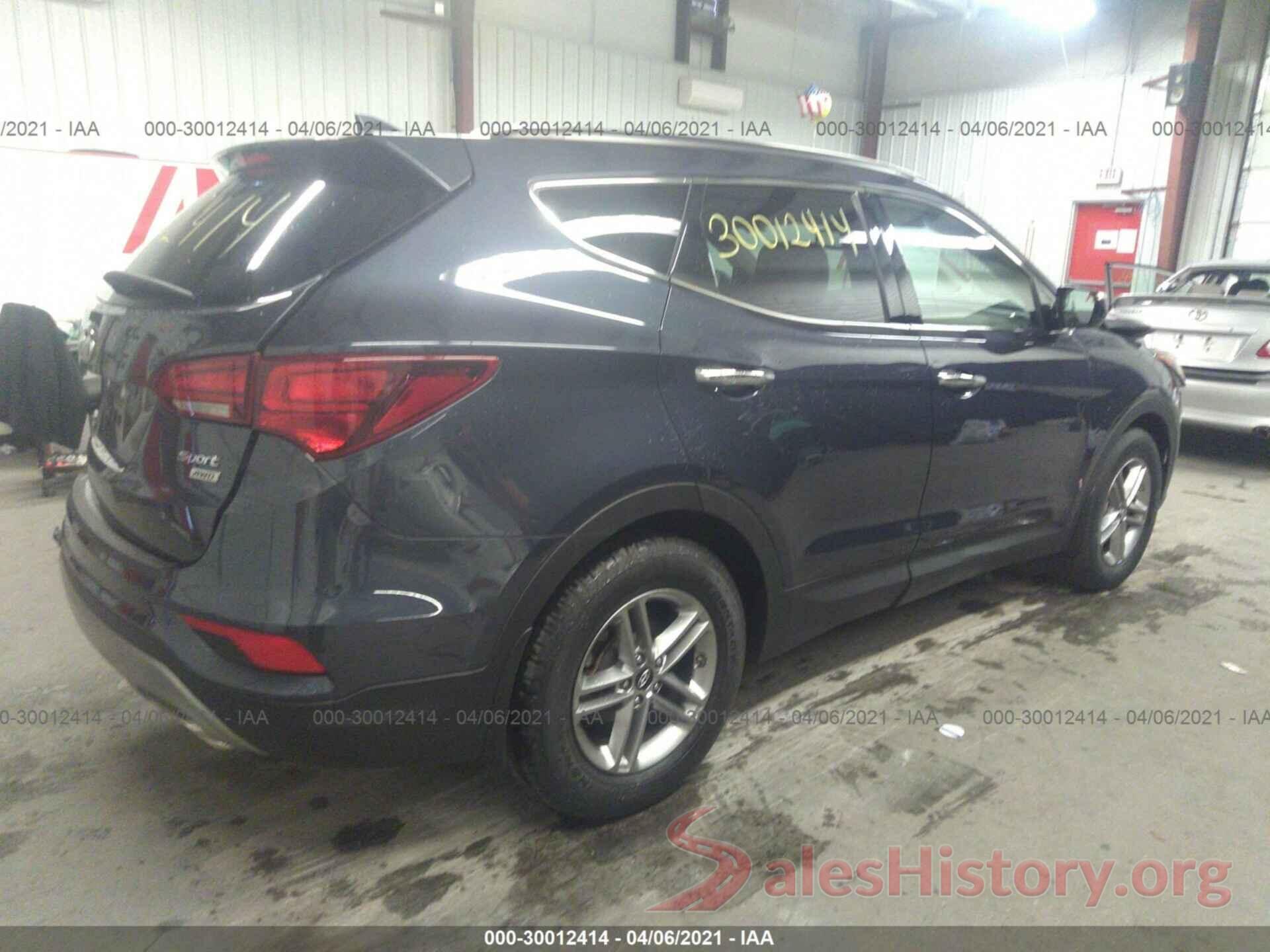 5XYZUDLB6JG521185 2018 HYUNDAI SANTA FE SPORT