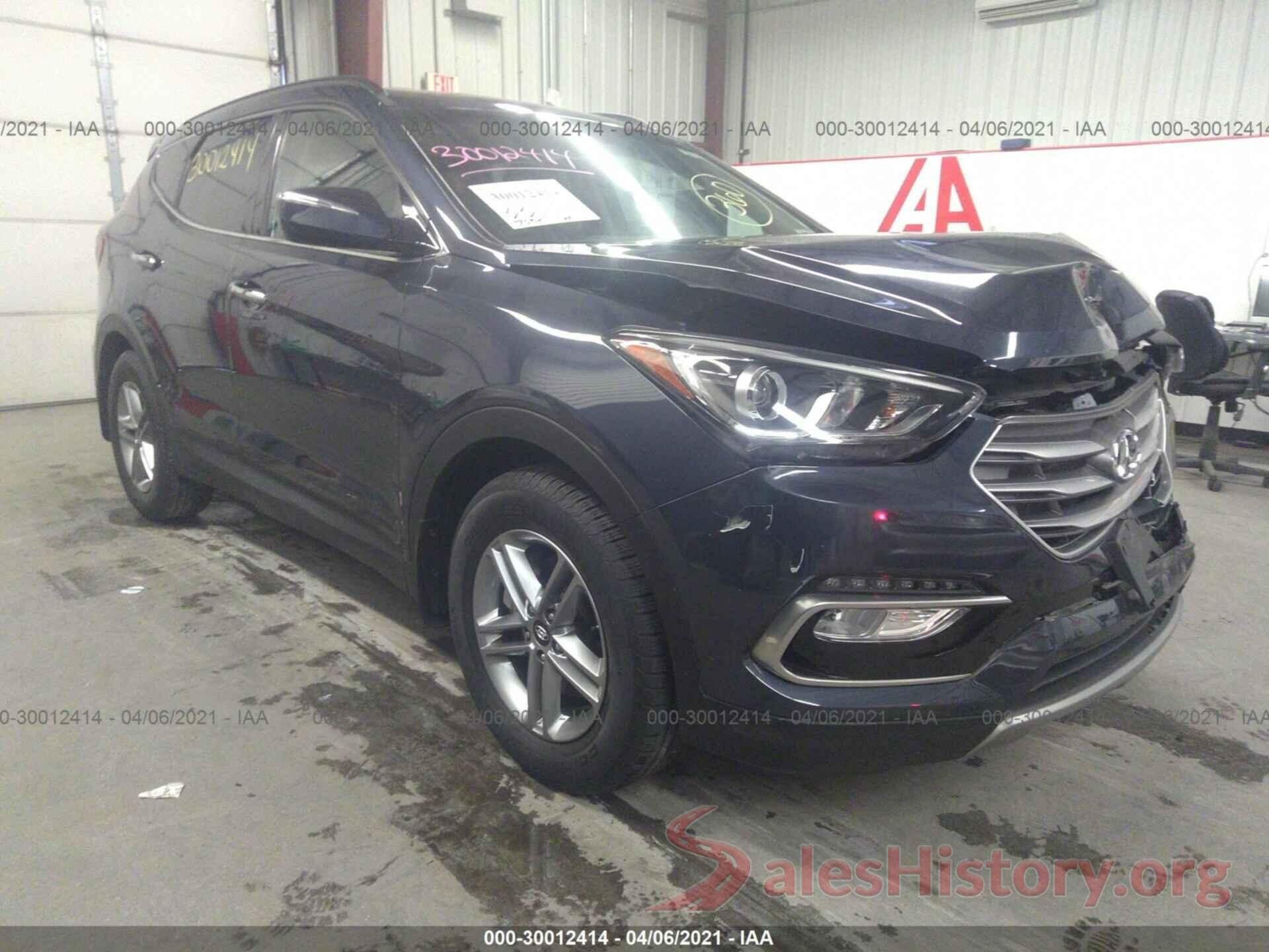 5XYZUDLB6JG521185 2018 HYUNDAI SANTA FE SPORT