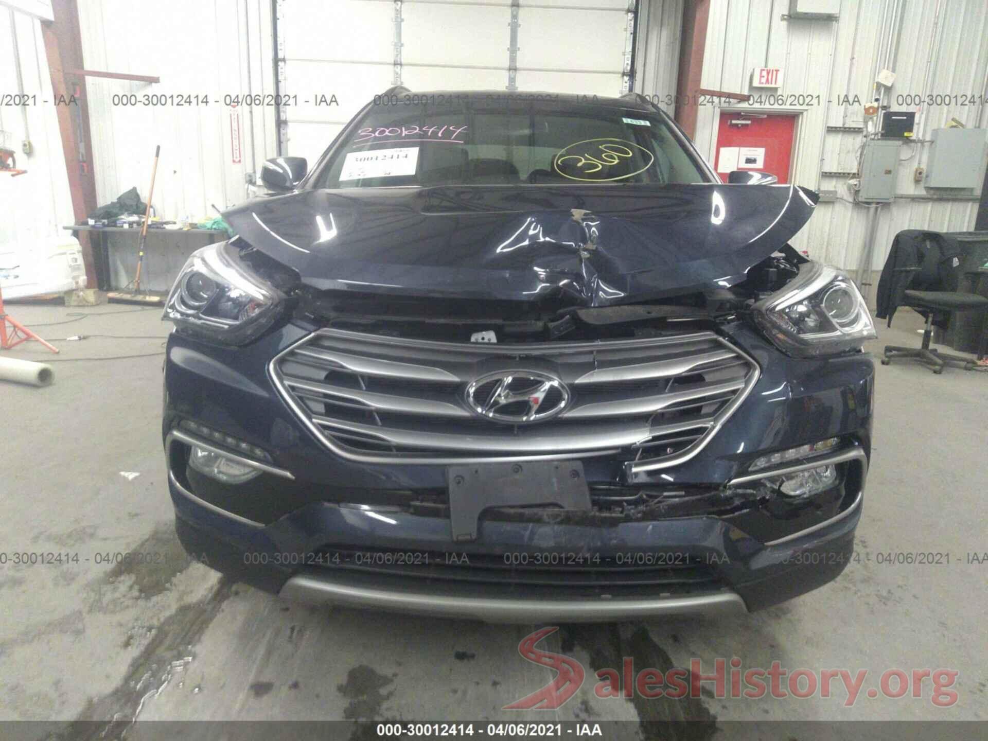 5XYZUDLB6JG521185 2018 HYUNDAI SANTA FE SPORT