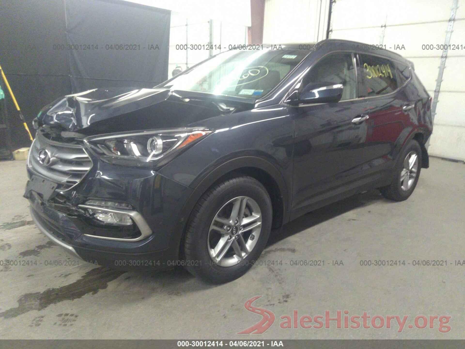 5XYZUDLB6JG521185 2018 HYUNDAI SANTA FE SPORT