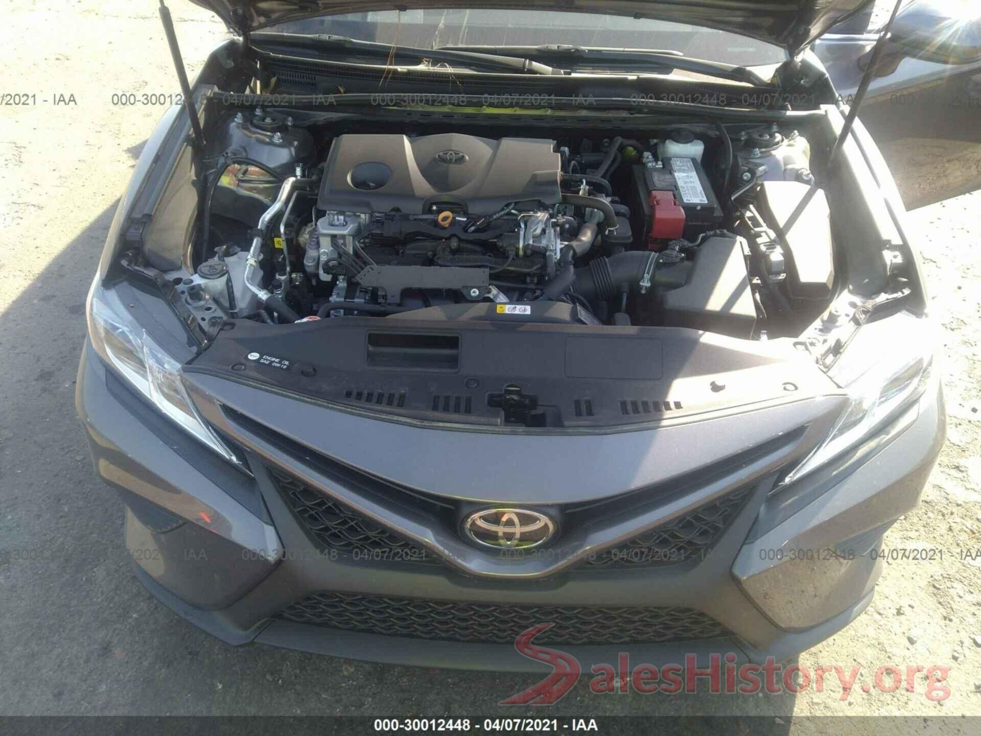 4T1G11AK5LU366627 2020 TOYOTA CAMRY