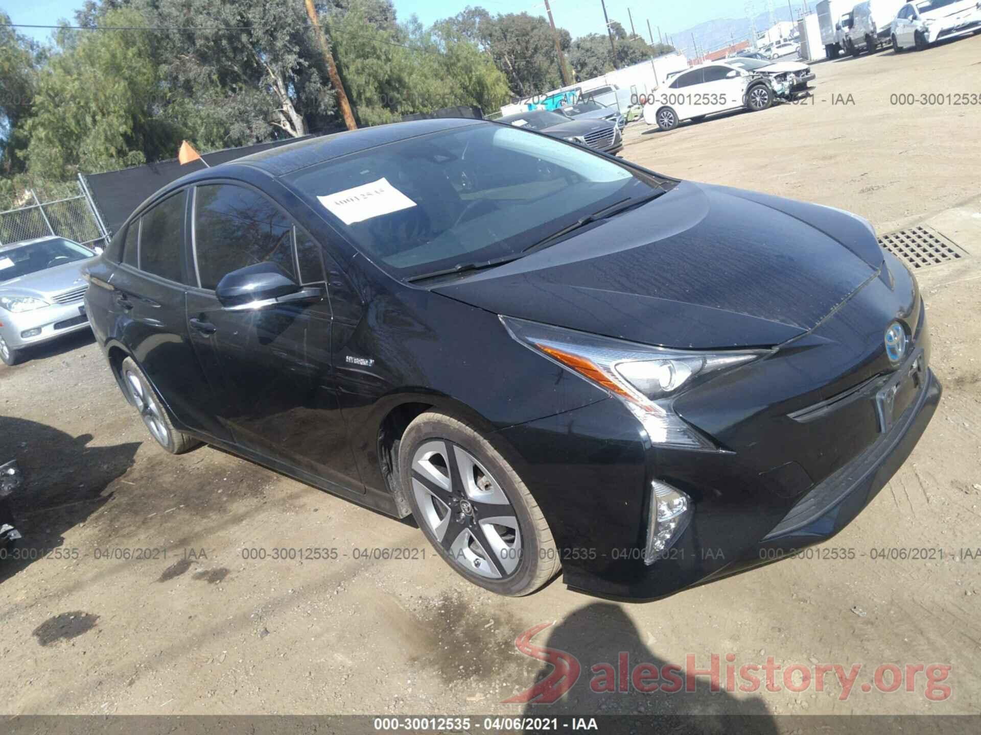 JTDKARFU7G3020470 2016 TOYOTA PRIUS