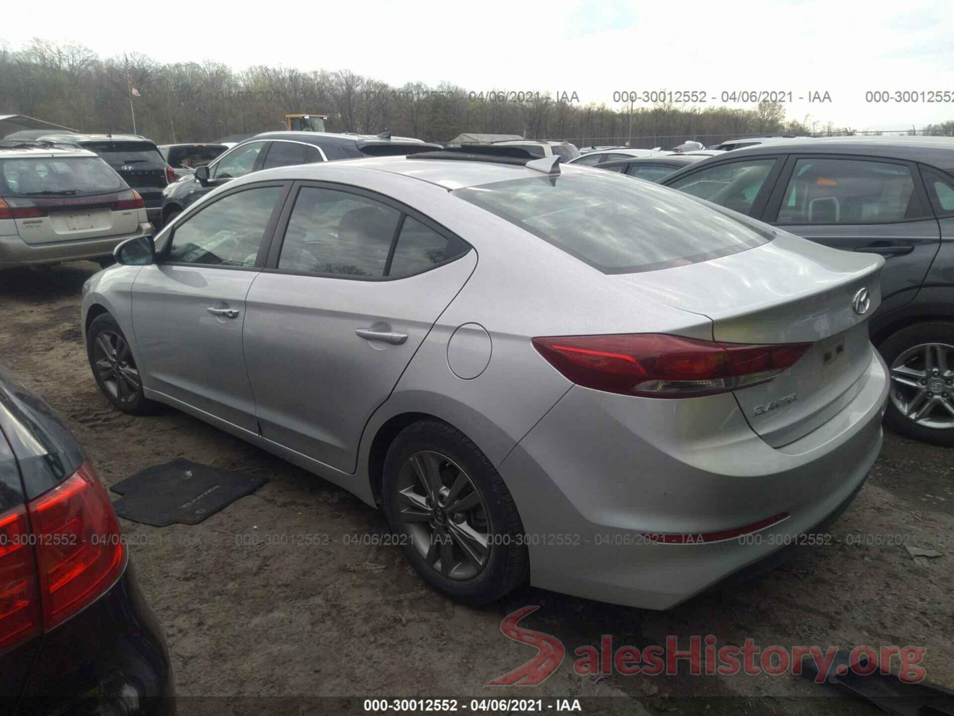 5NPD84LFXJH342870 2018 HYUNDAI ELANTRA