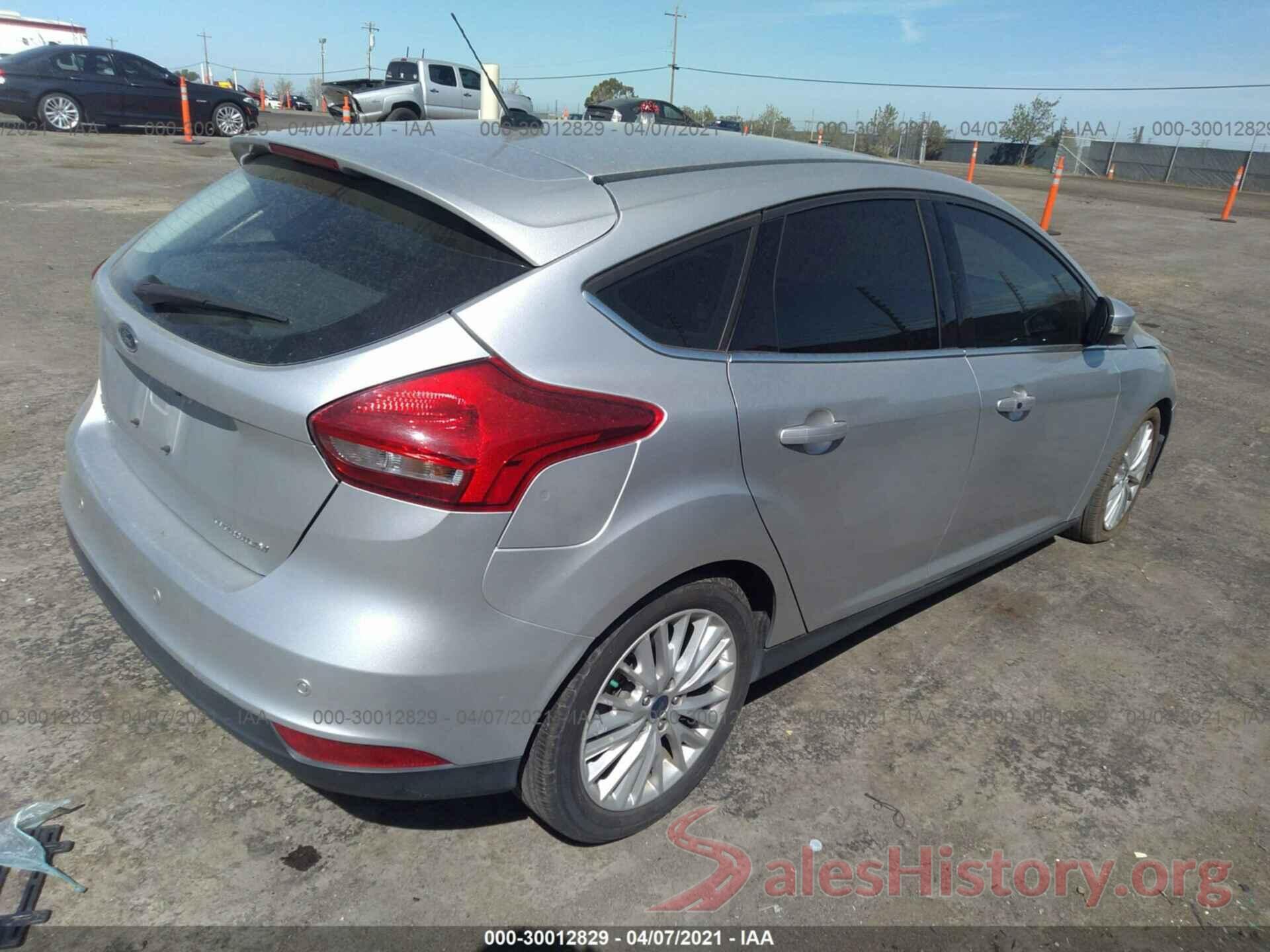 1FADP3N23HL287259 2017 FORD FOCUS