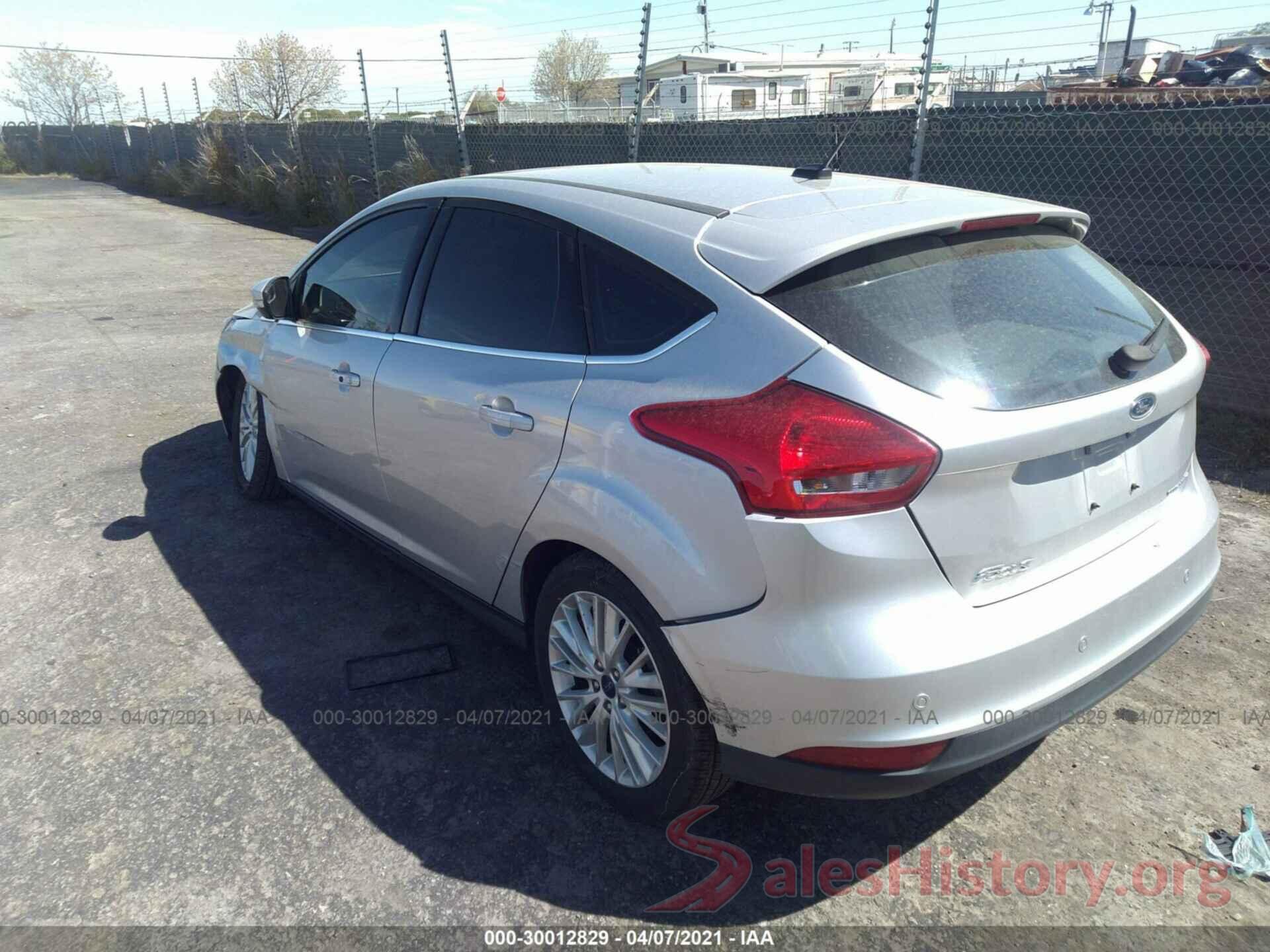 1FADP3N23HL287259 2017 FORD FOCUS