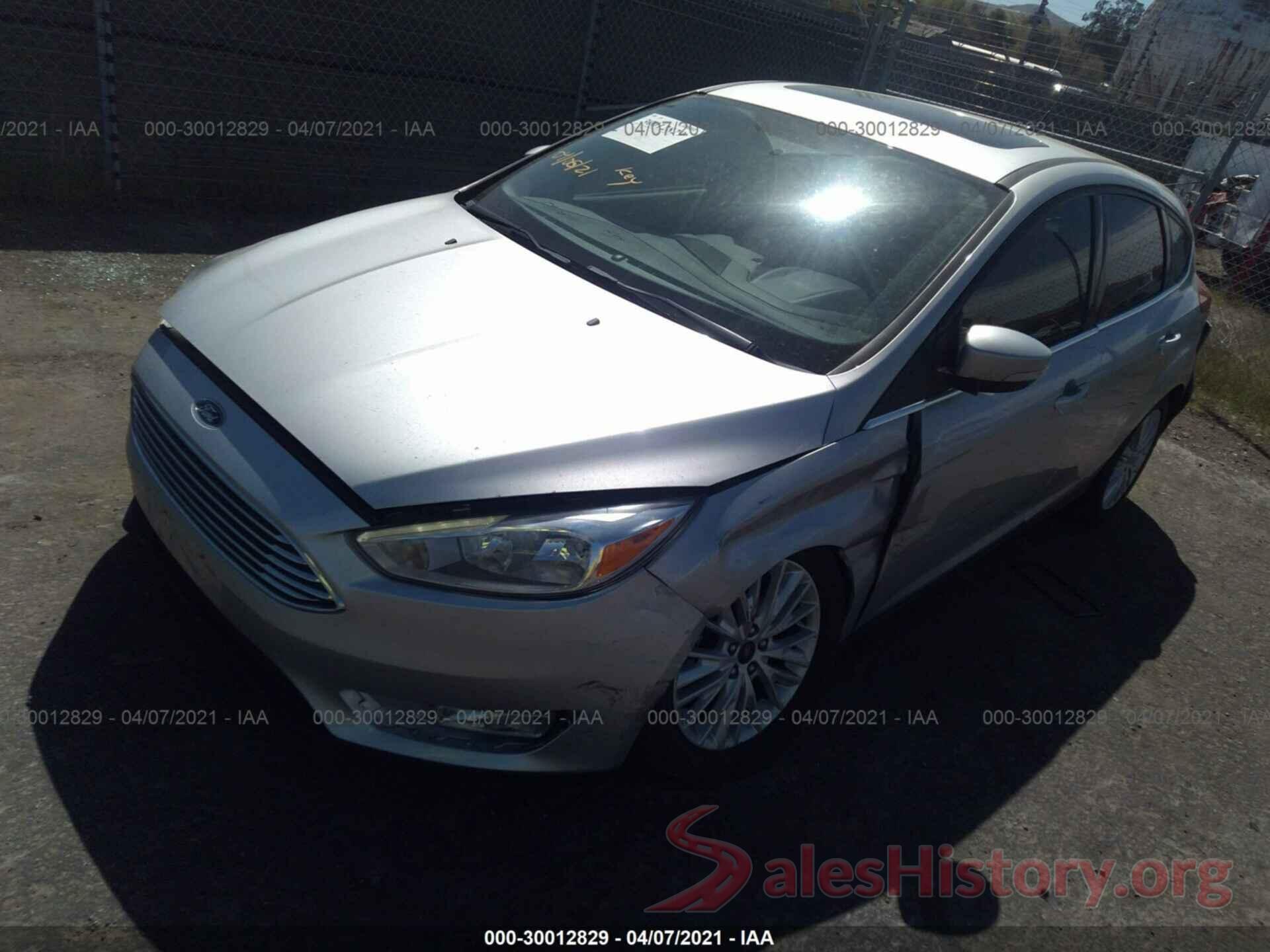 1FADP3N23HL287259 2017 FORD FOCUS