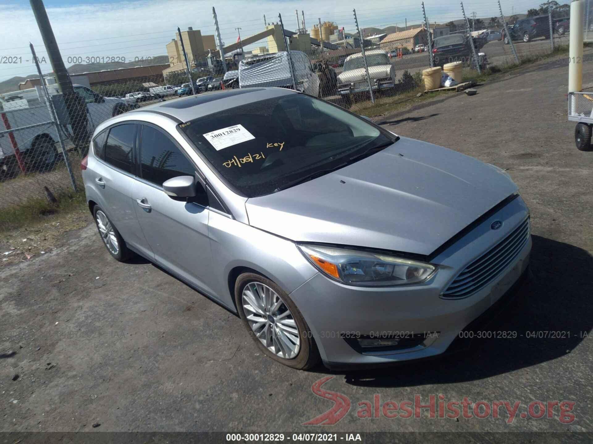 1FADP3N23HL287259 2017 FORD FOCUS