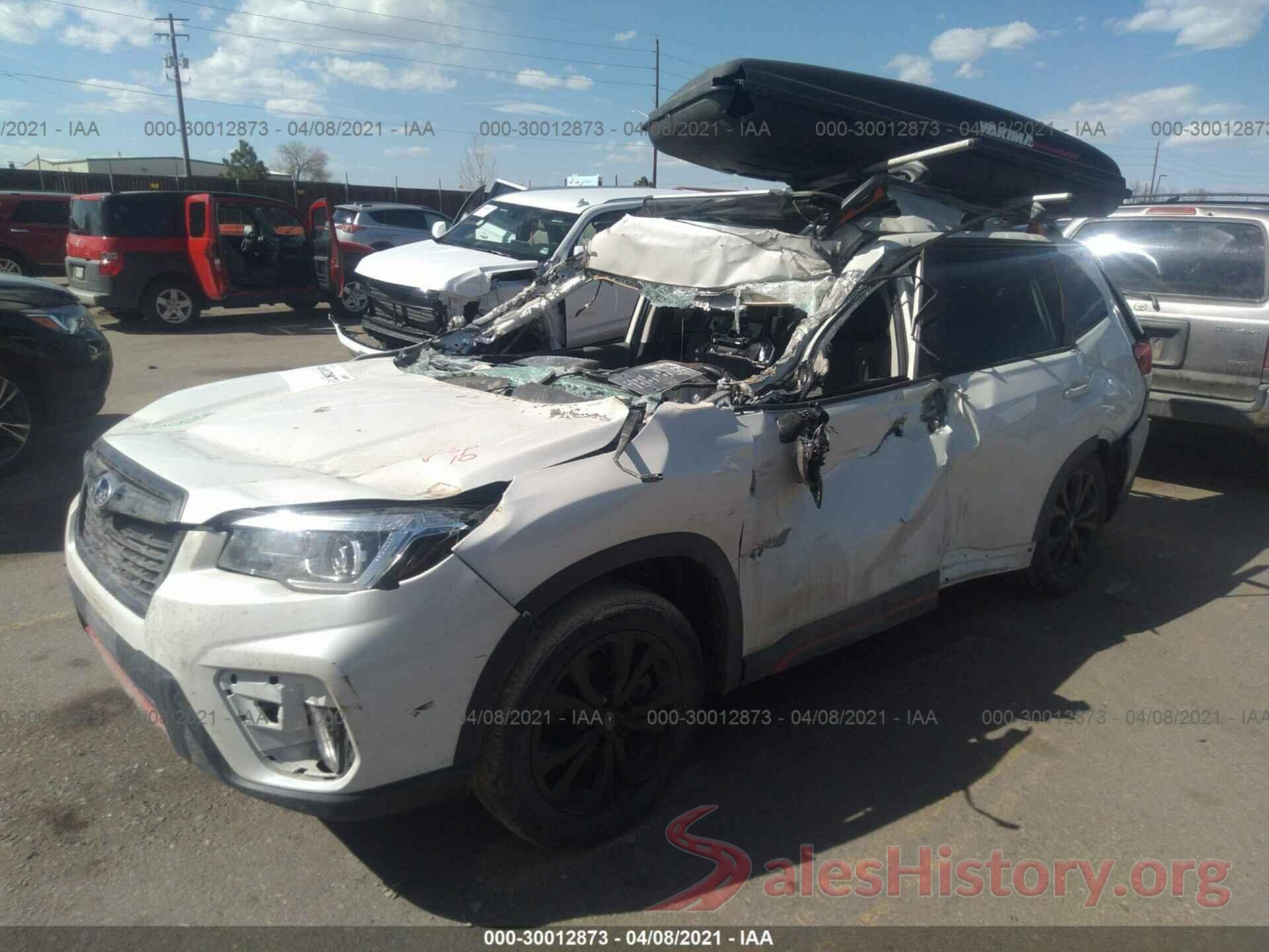 JF2SKAJC1KH485322 2019 SUBARU FORESTER