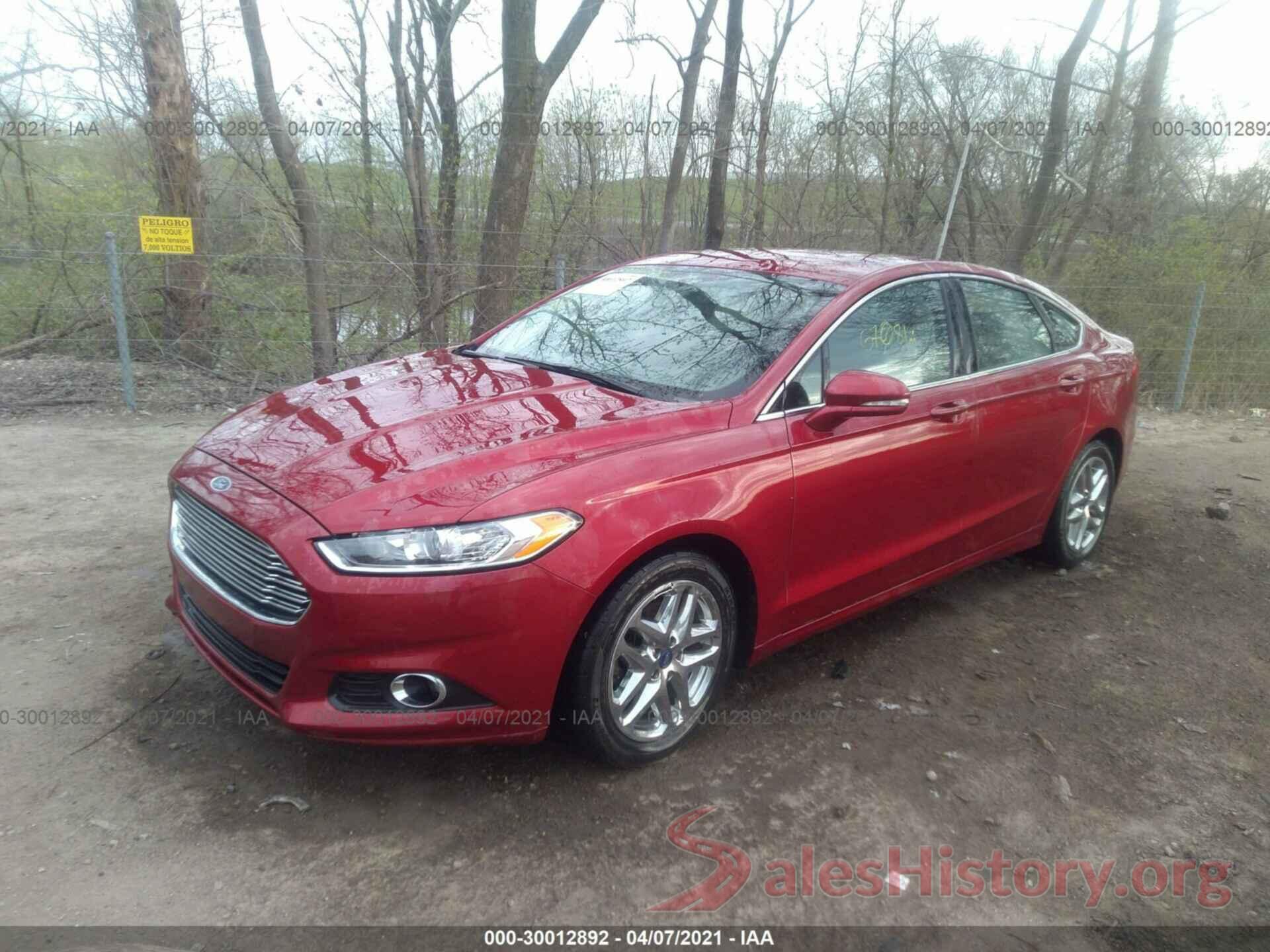 3FA6P0HD6GR380913 2016 FORD FUSION