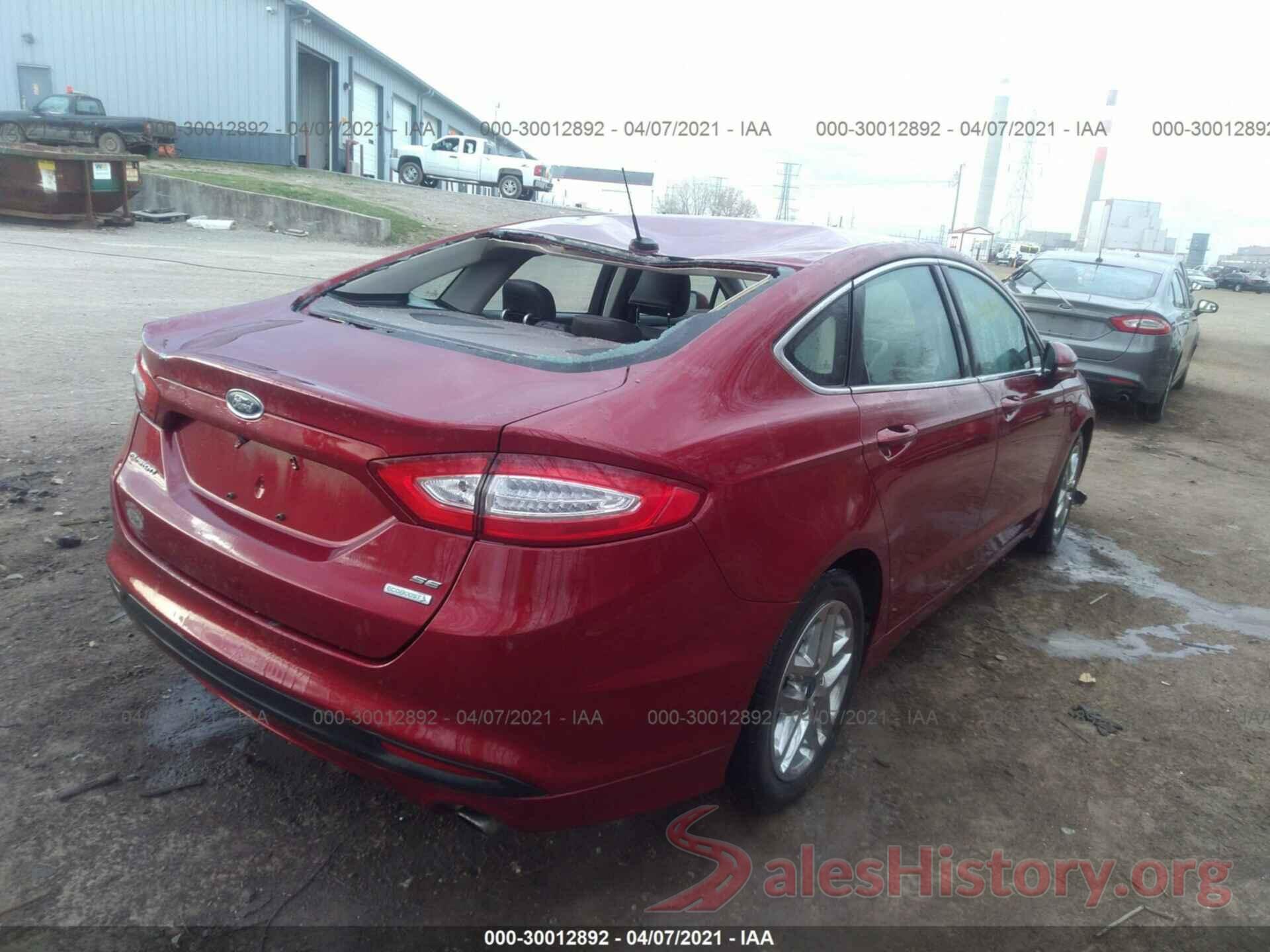 3FA6P0HD6GR380913 2016 FORD FUSION