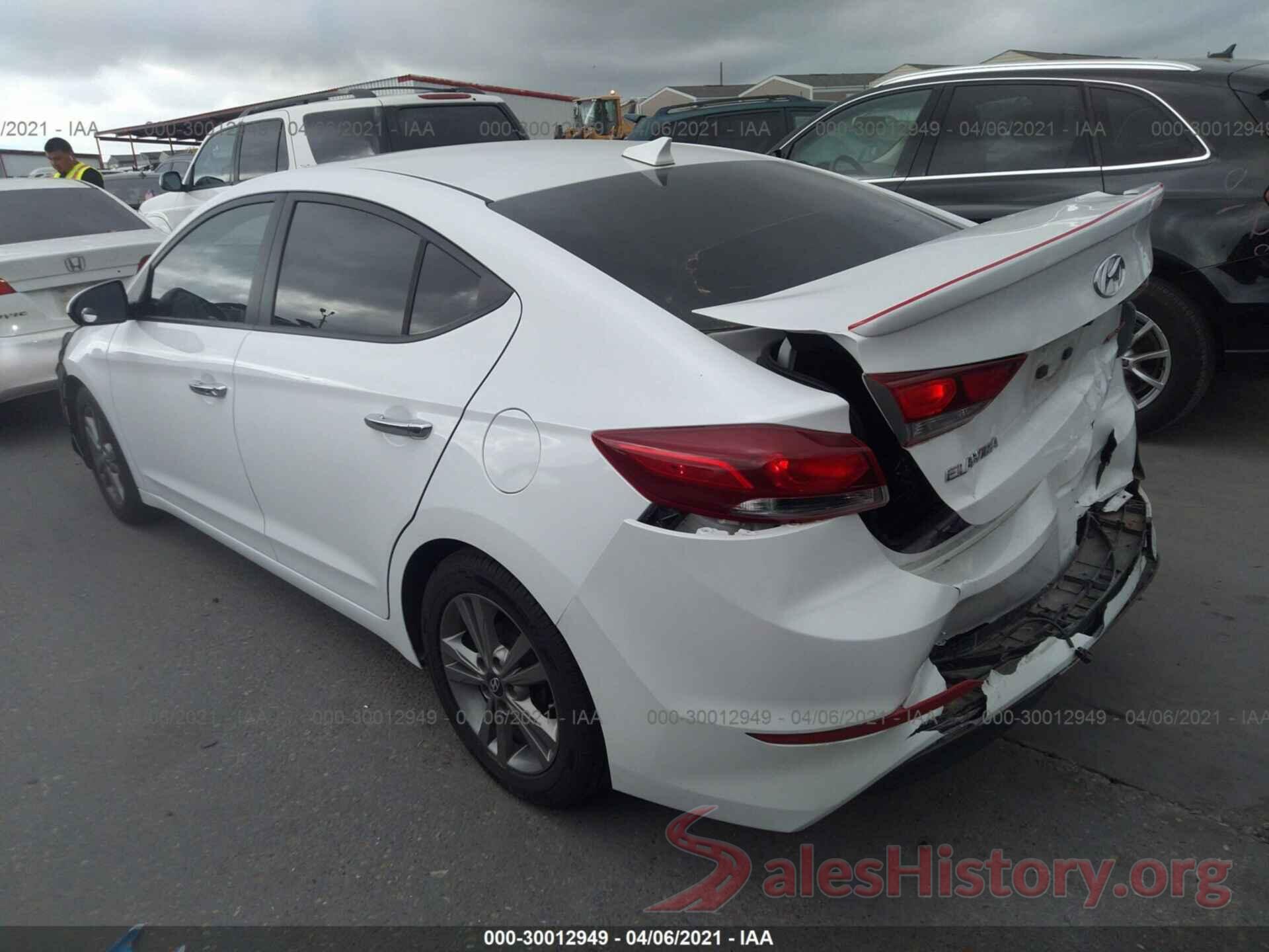 5NPD84LF5HH137628 2017 HYUNDAI ELANTRA