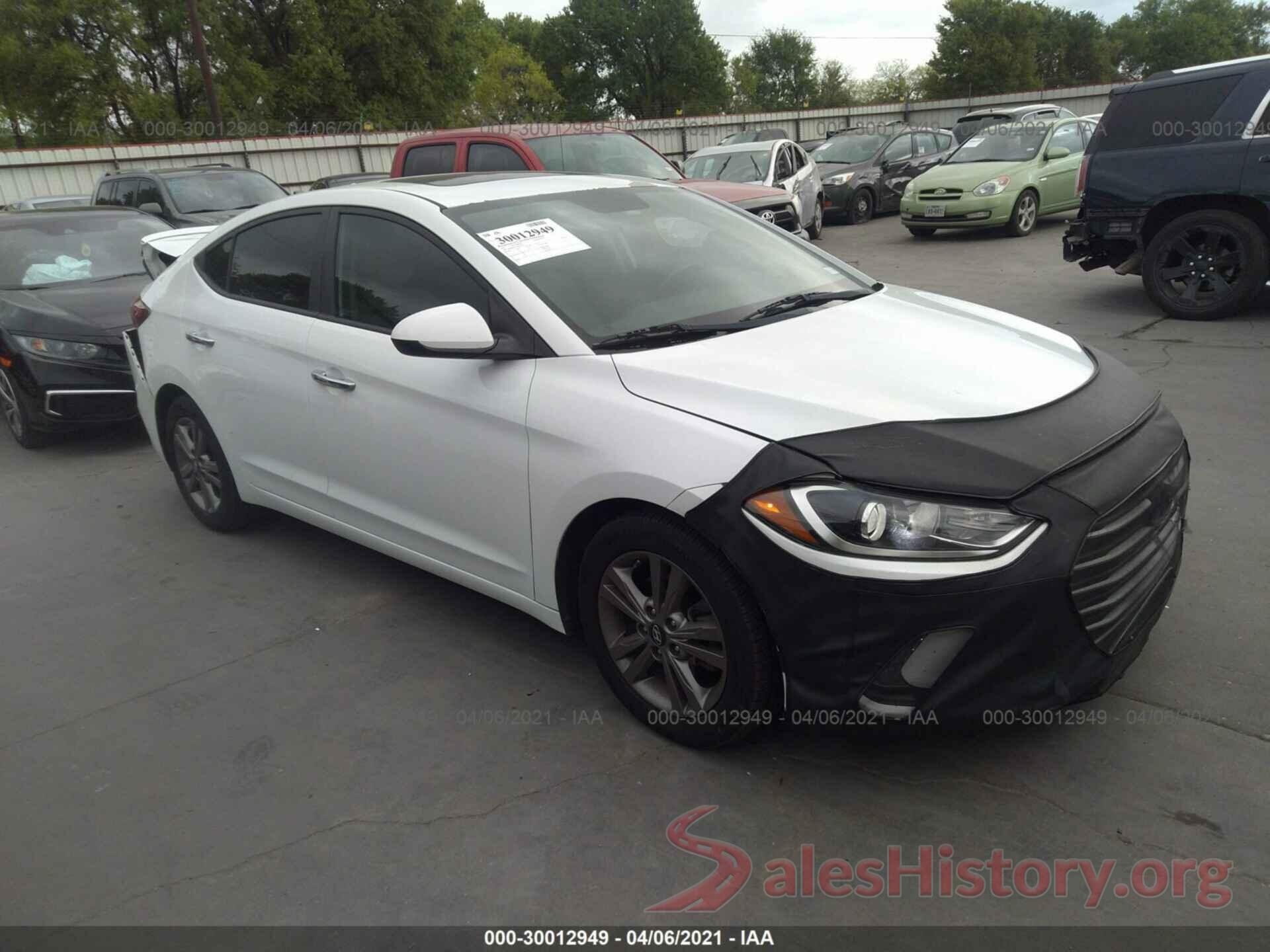 5NPD84LF5HH137628 2017 HYUNDAI ELANTRA