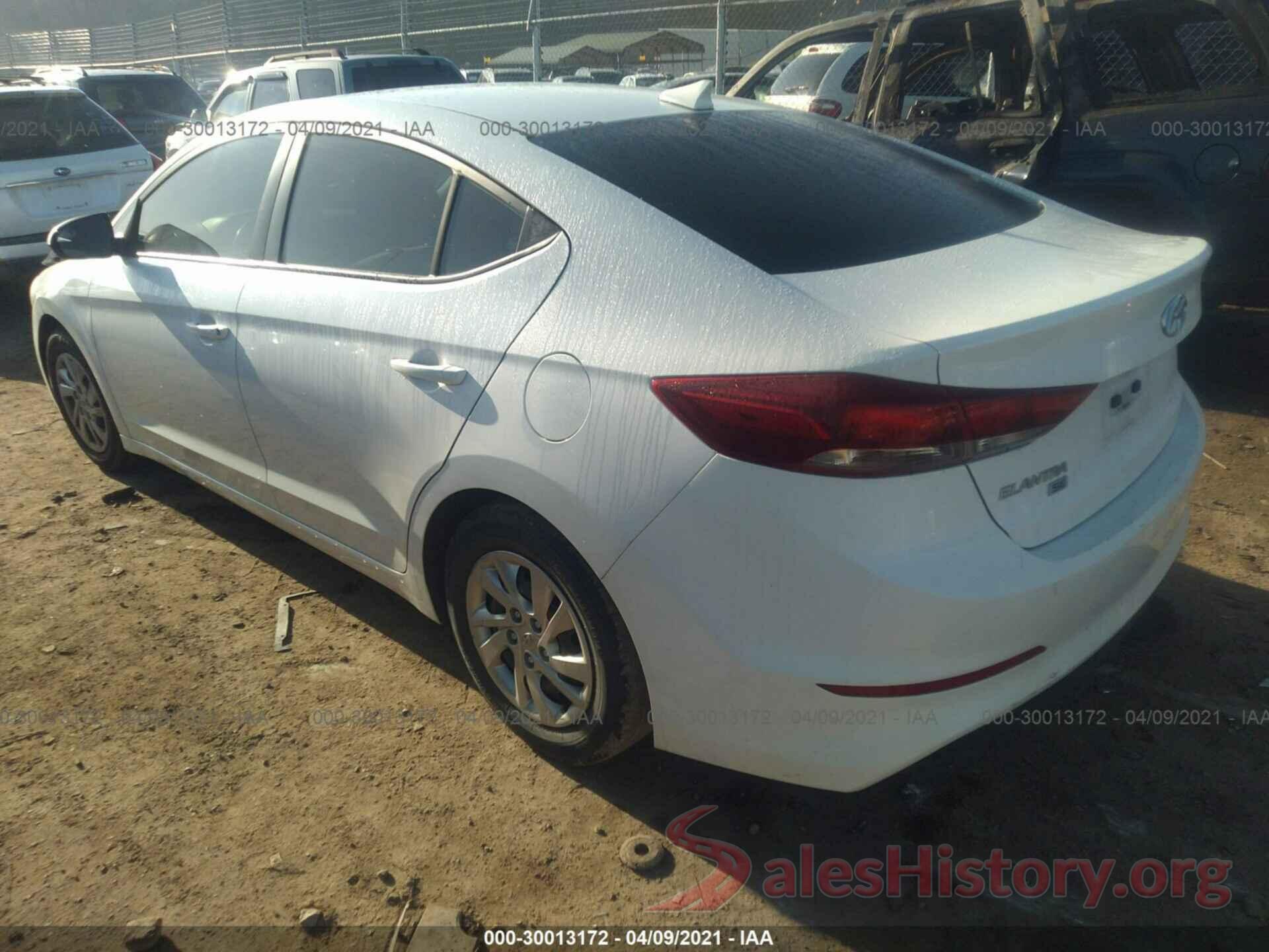 5NPD74LF4HH206148 2017 HYUNDAI ELANTRA