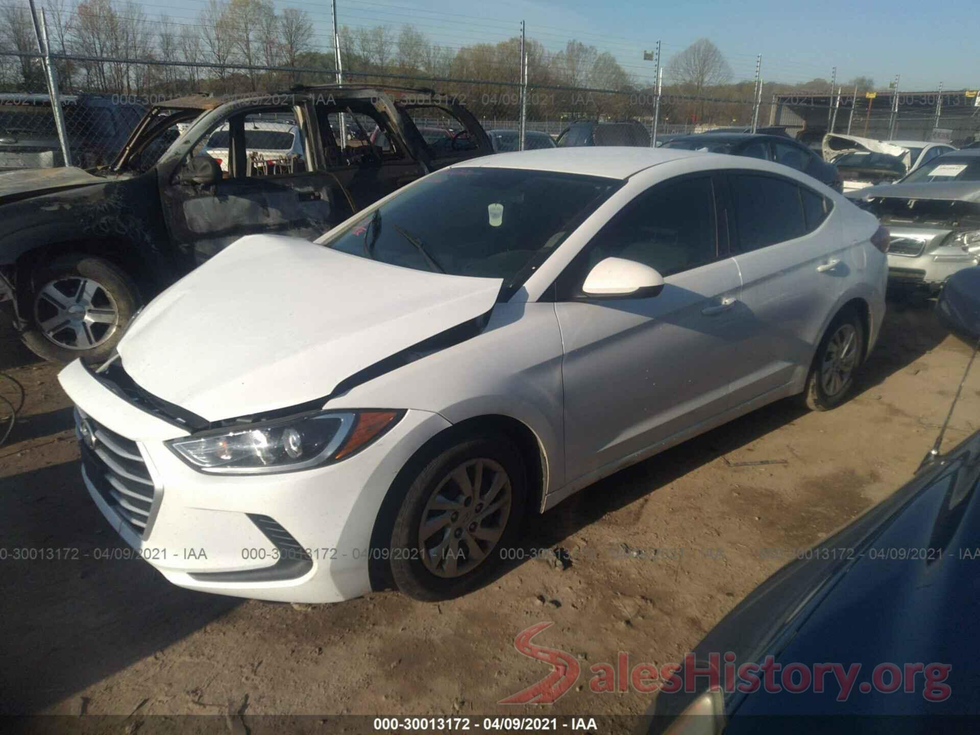 5NPD74LF4HH206148 2017 HYUNDAI ELANTRA