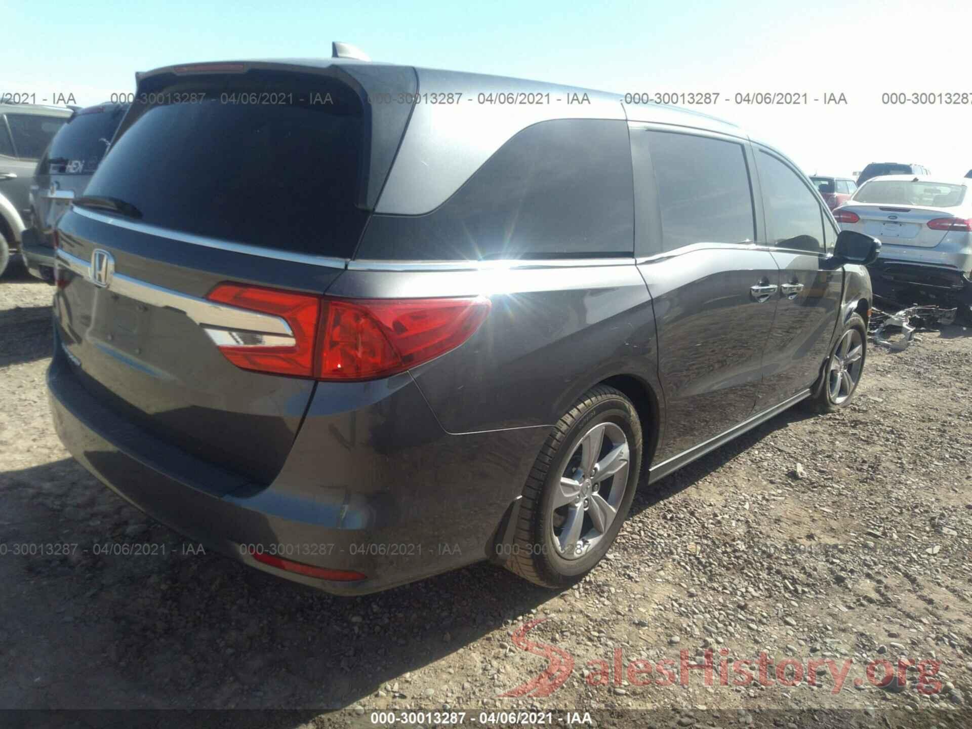 5FNRL6H76JB054635 2018 HONDA ODYSSEY