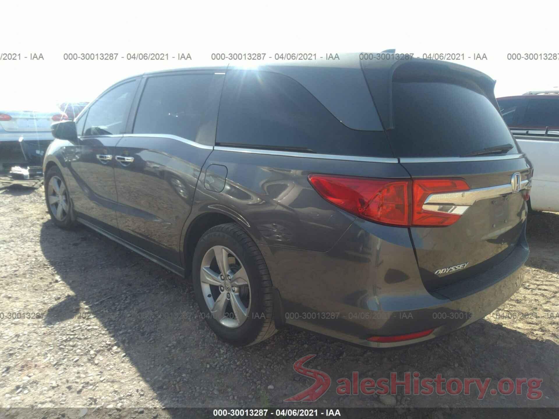 5FNRL6H76JB054635 2018 HONDA ODYSSEY