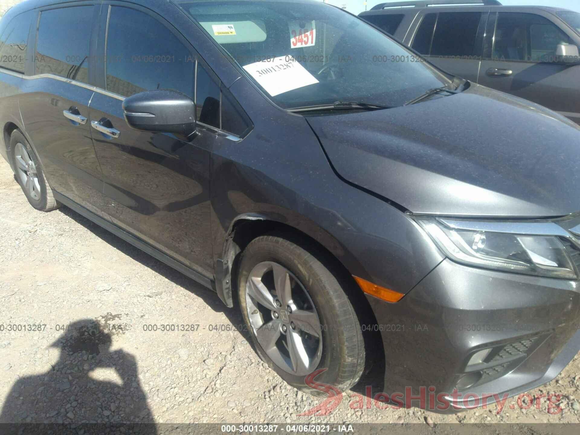 5FNRL6H76JB054635 2018 HONDA ODYSSEY