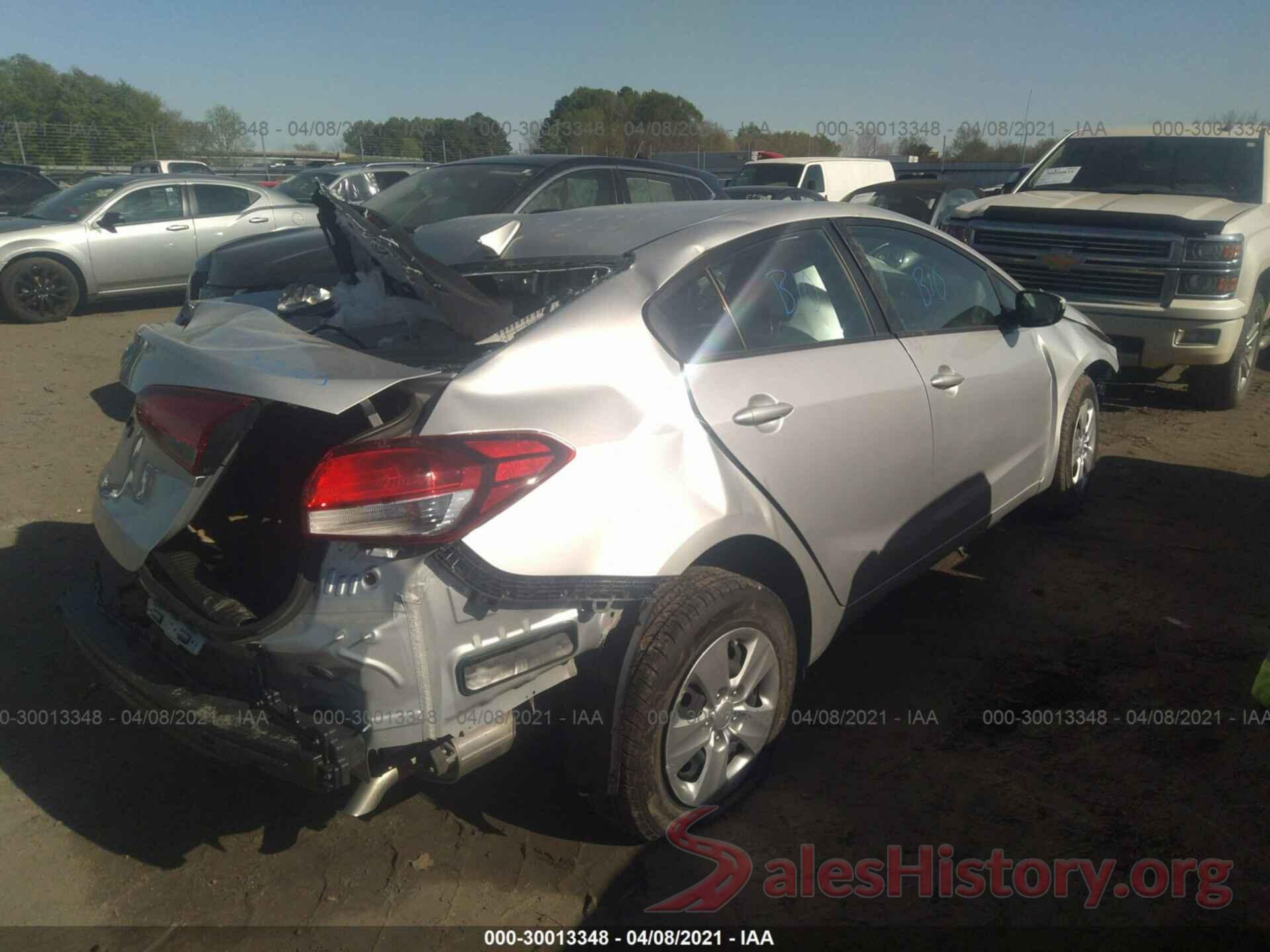 3KPFL4A7XJE277767 2018 KIA FORTE