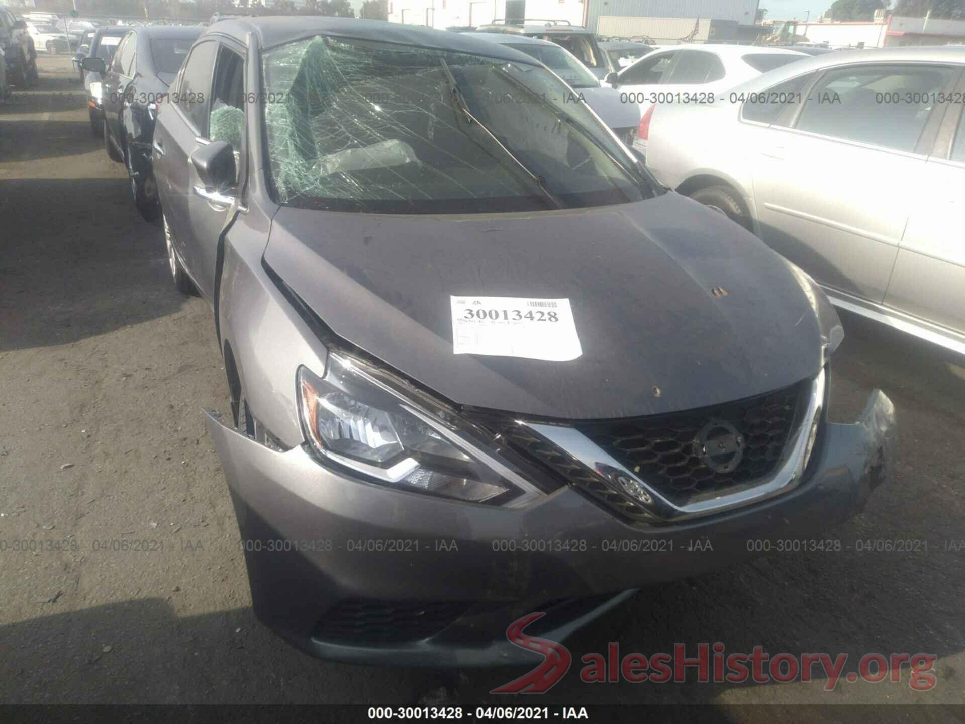 3N1AB7AP8KY371289 2019 NISSAN SENTRA