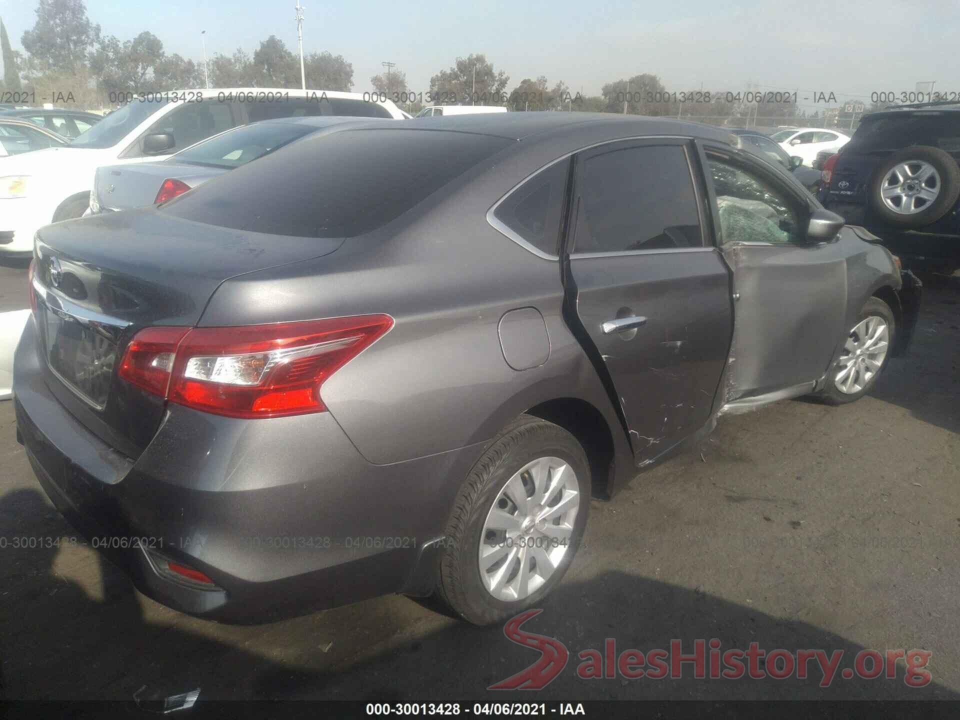 3N1AB7AP8KY371289 2019 NISSAN SENTRA