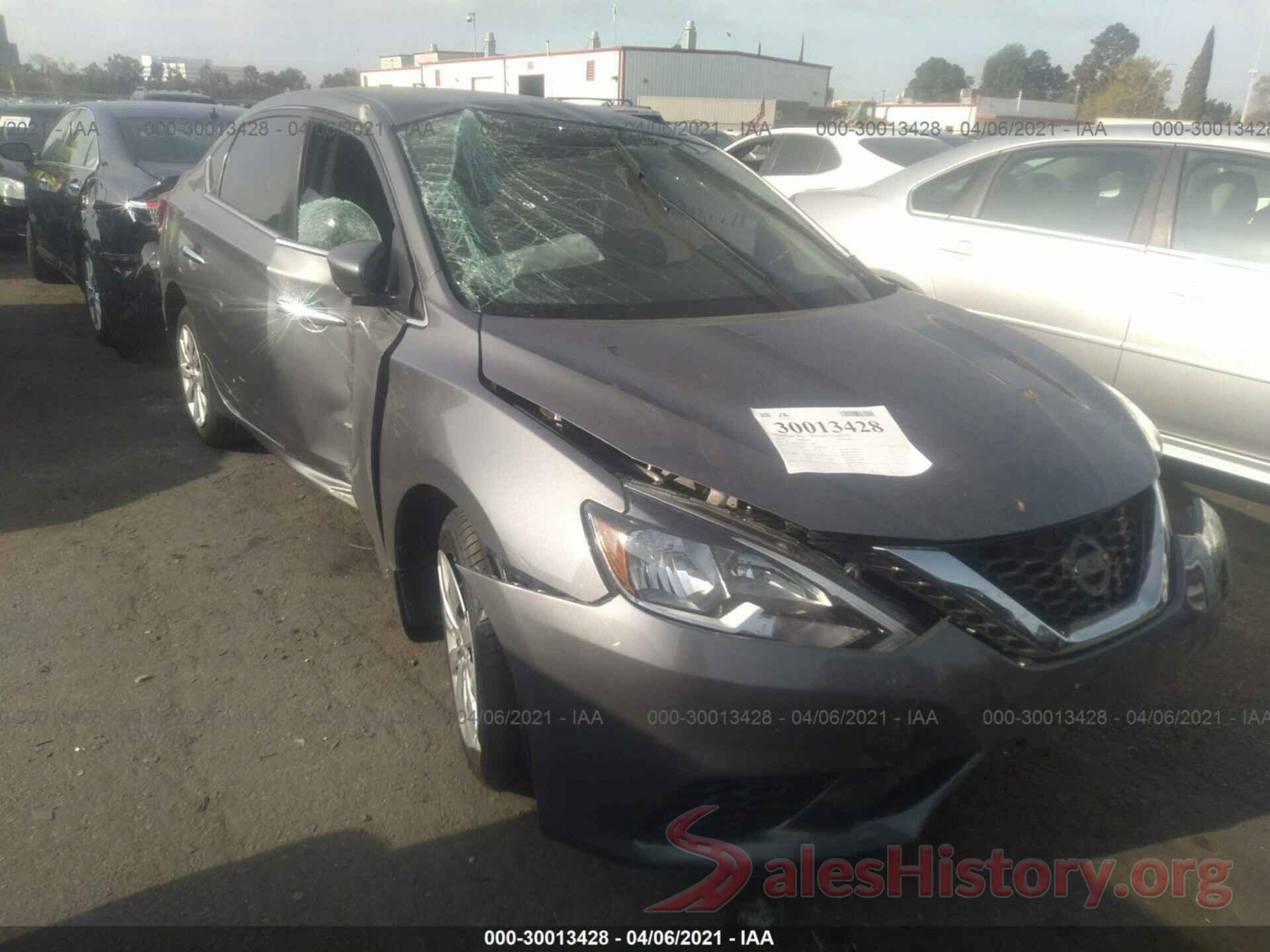 3N1AB7AP8KY371289 2019 NISSAN SENTRA