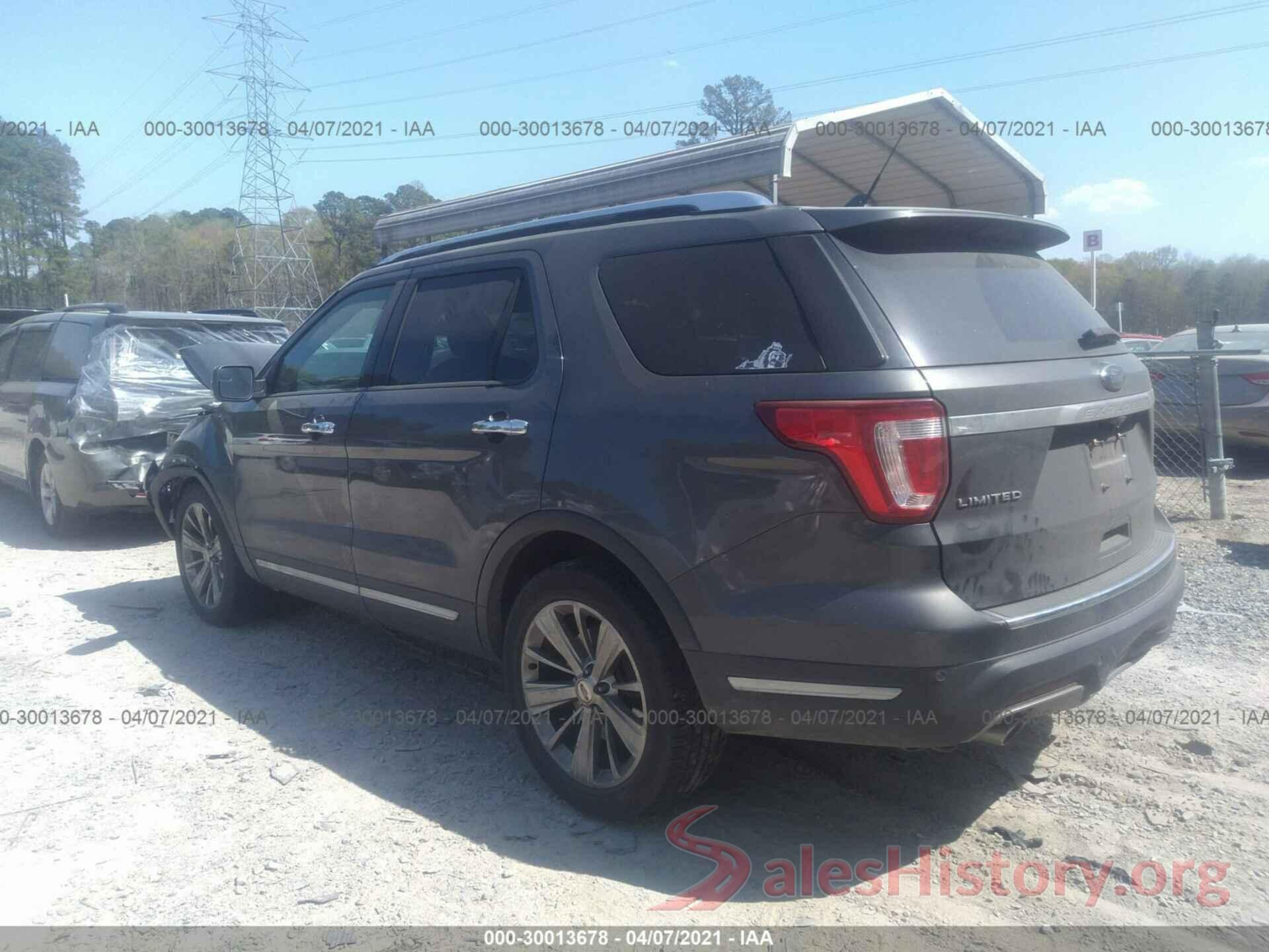 1FM5K7F86JGA27696 2018 FORD EXPLORER