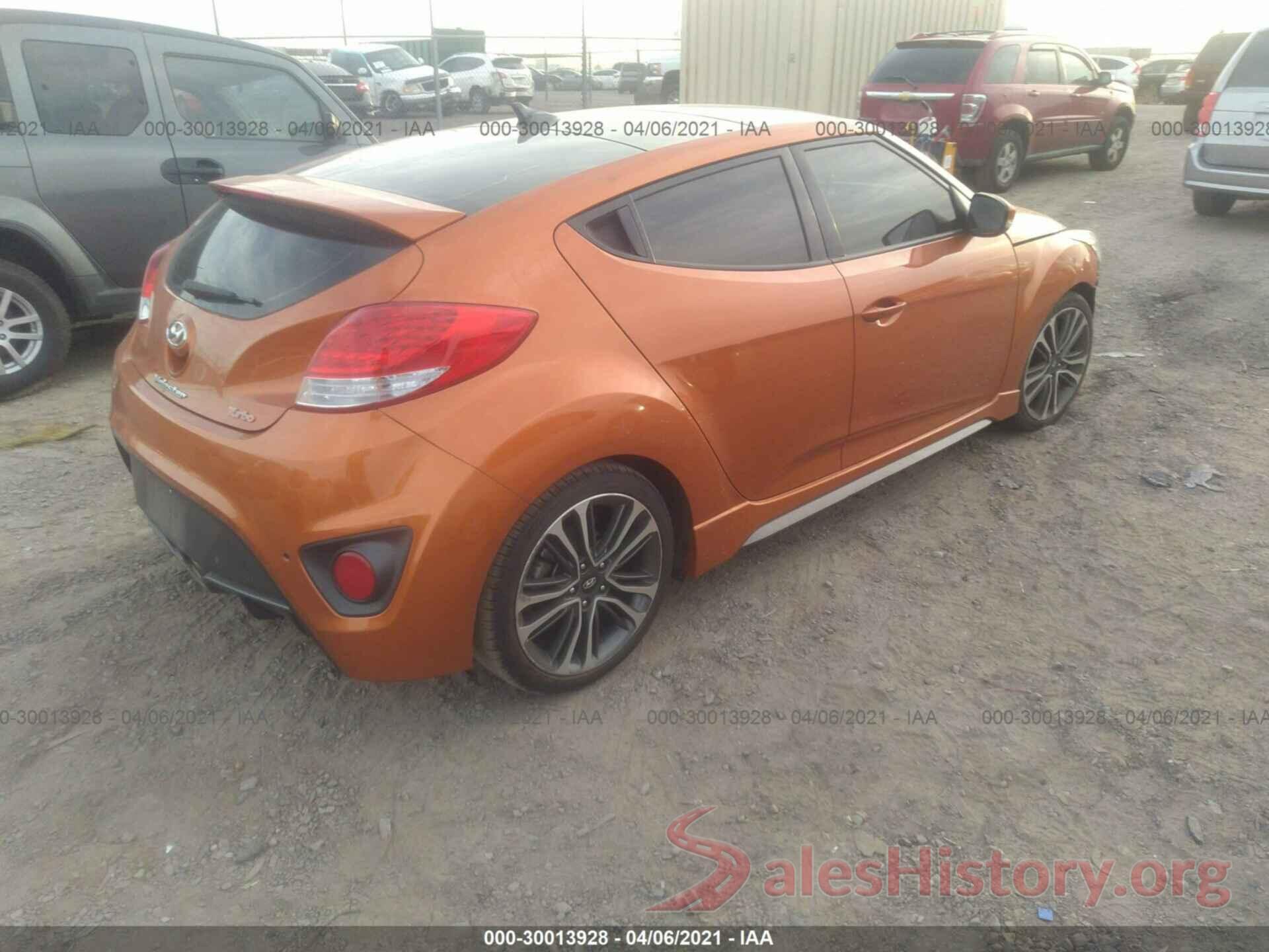 KMHTC6AE8GU257908 2016 HYUNDAI VELOSTER