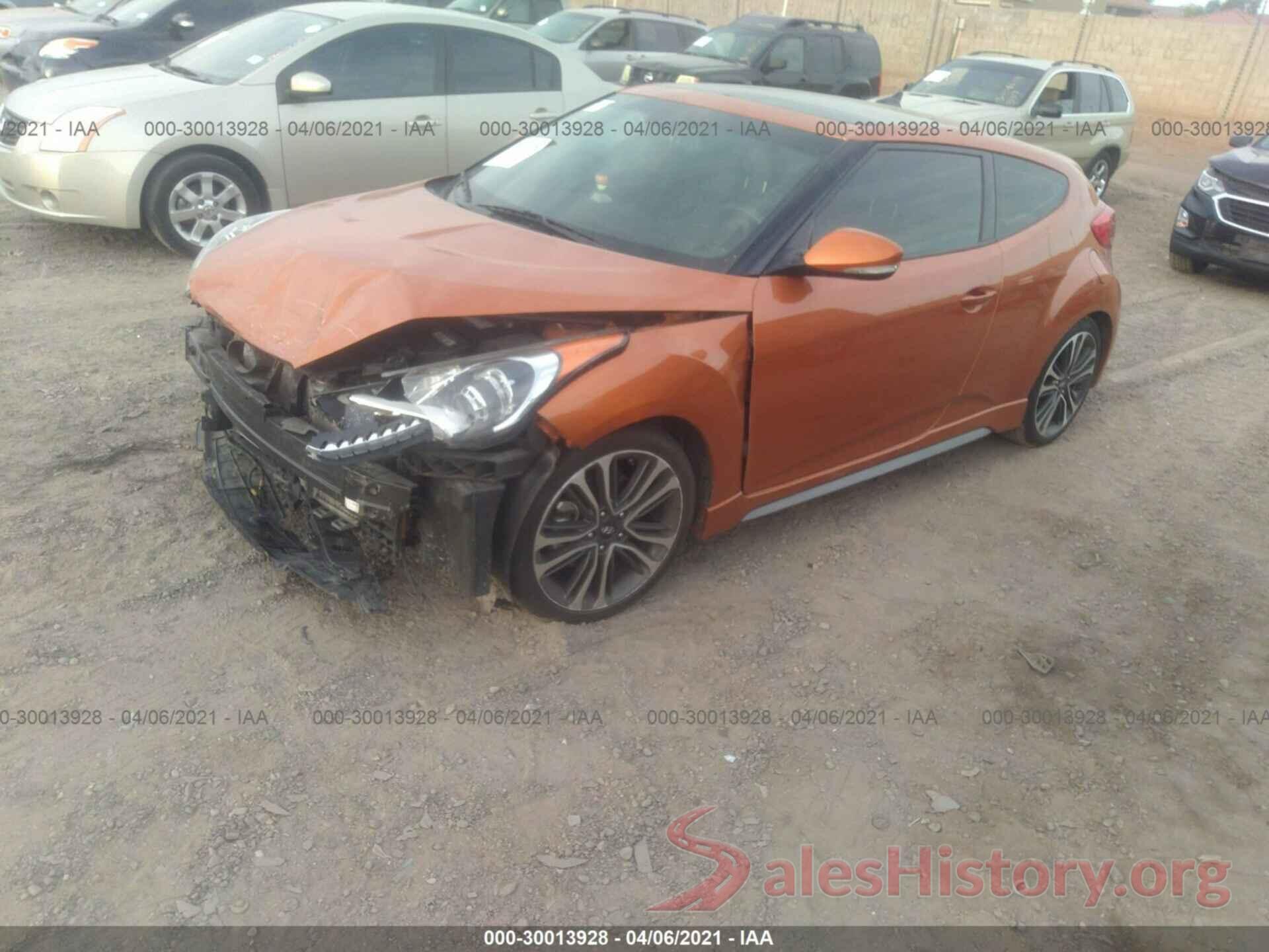 KMHTC6AE8GU257908 2016 HYUNDAI VELOSTER