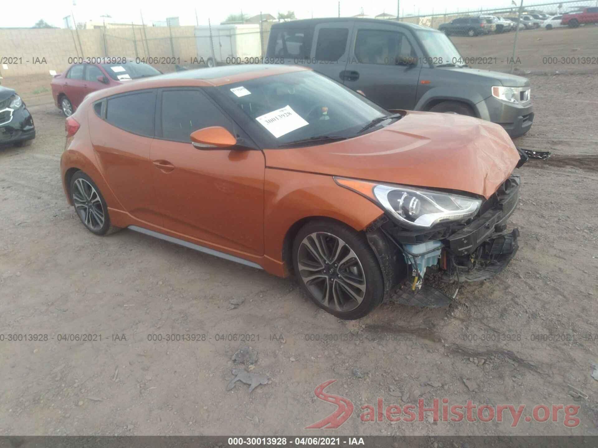 KMHTC6AE8GU257908 2016 HYUNDAI VELOSTER