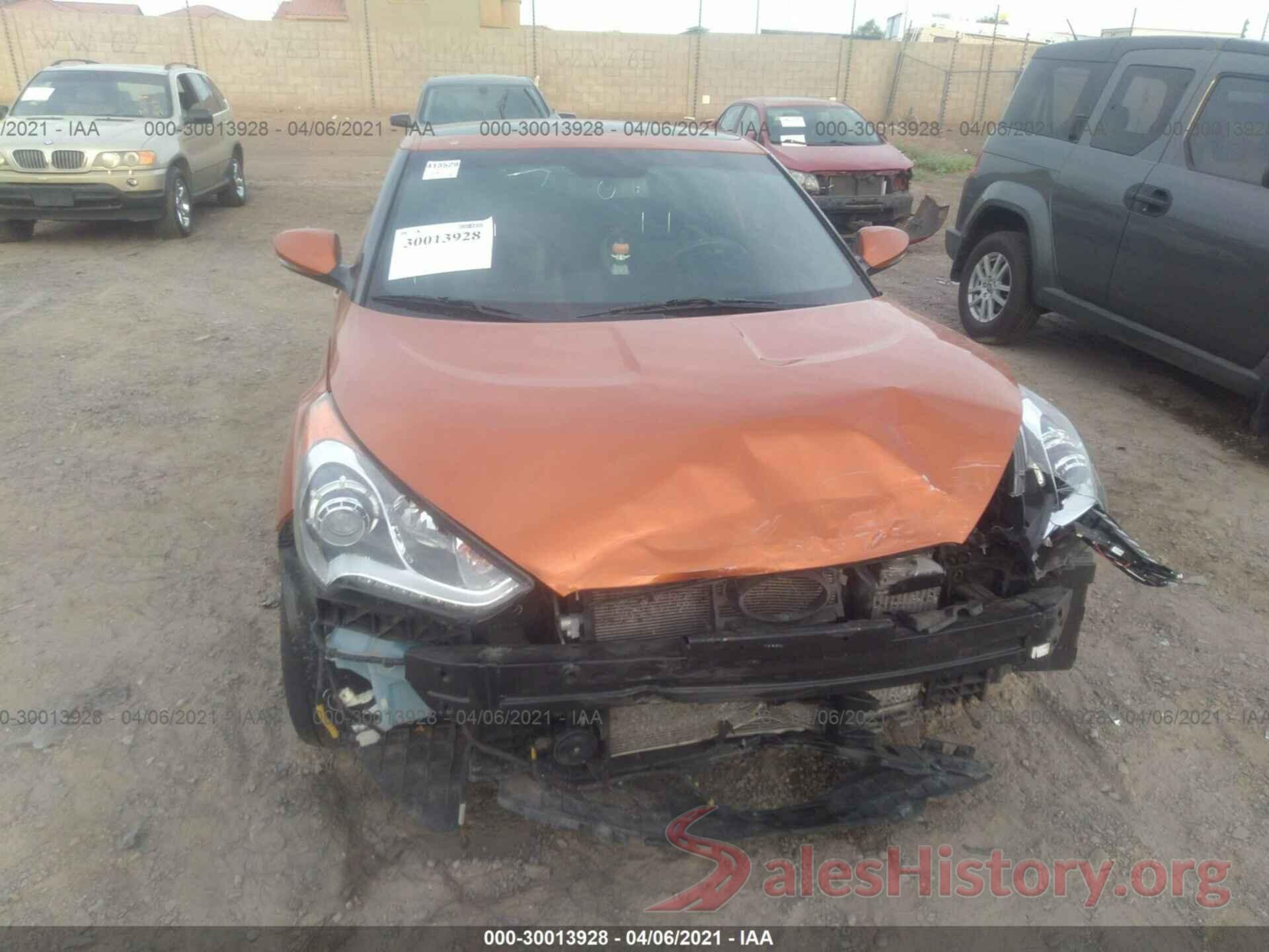 KMHTC6AE8GU257908 2016 HYUNDAI VELOSTER