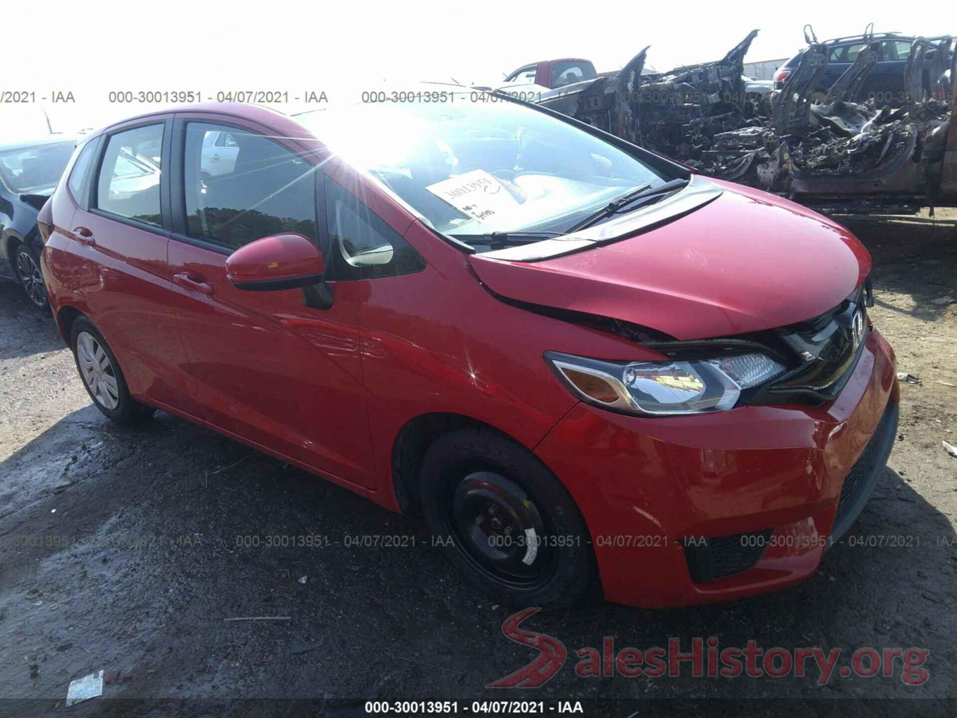 JHMGK5H52HS016625 2017 HONDA FIT