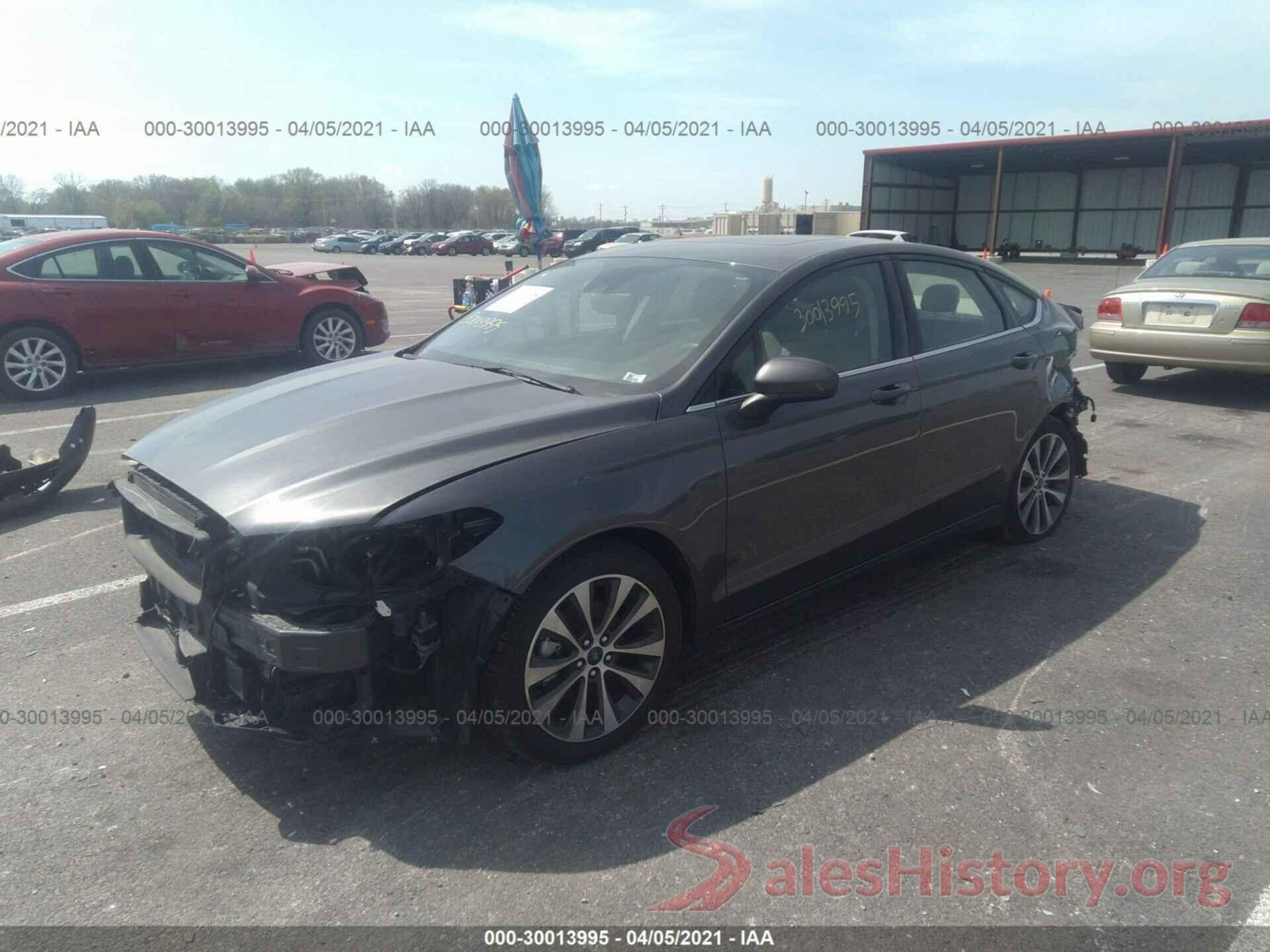 3FA6P0T97KR259934 2019 FORD FUSION