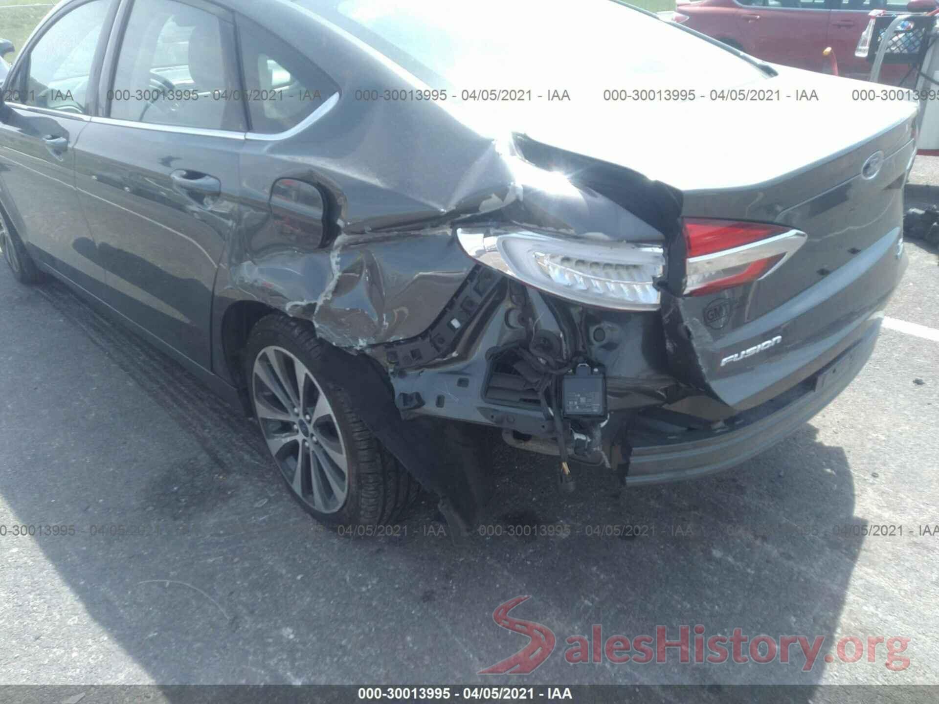 3FA6P0T97KR259934 2019 FORD FUSION