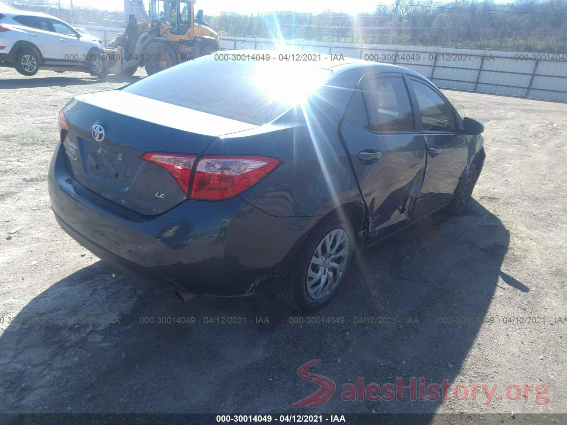 2T1BURHE4KC205864 2019 TOYOTA COROLLA